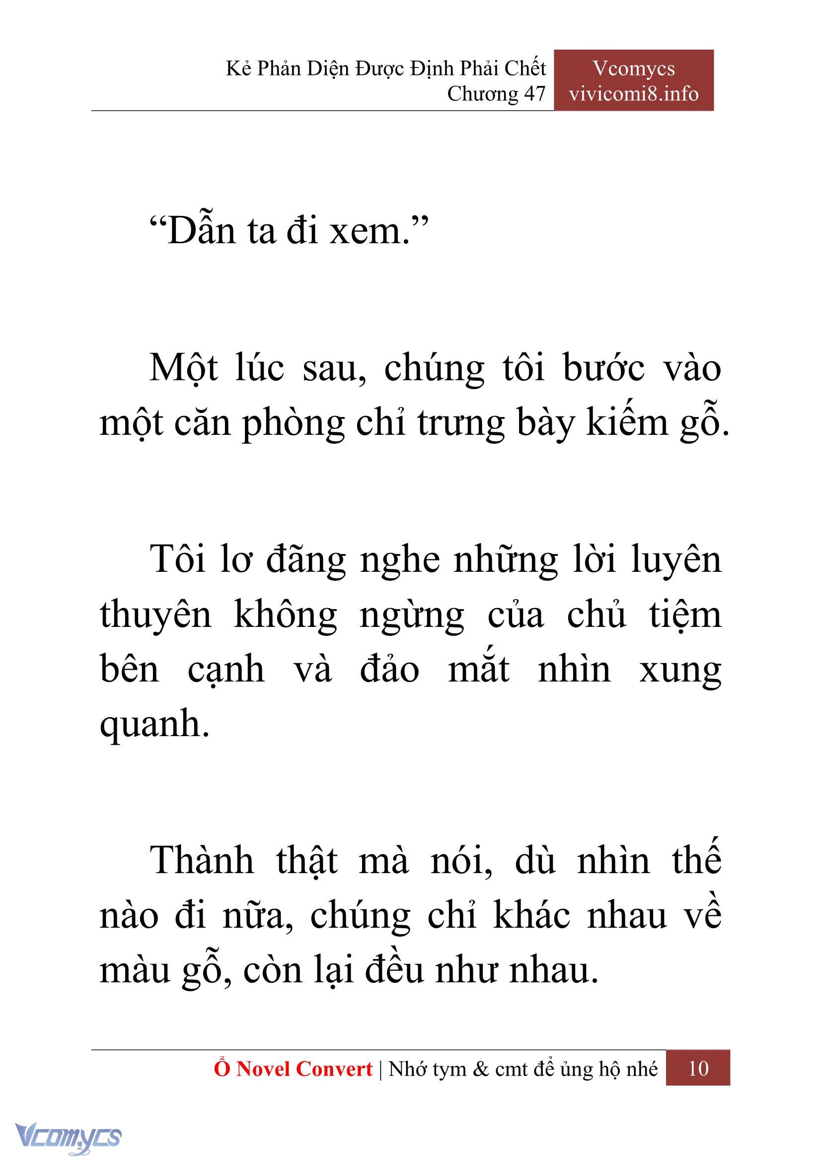 [Novel] Kẻ Phản Diện Được Định Phải Chết Chap 47 - Trang 2