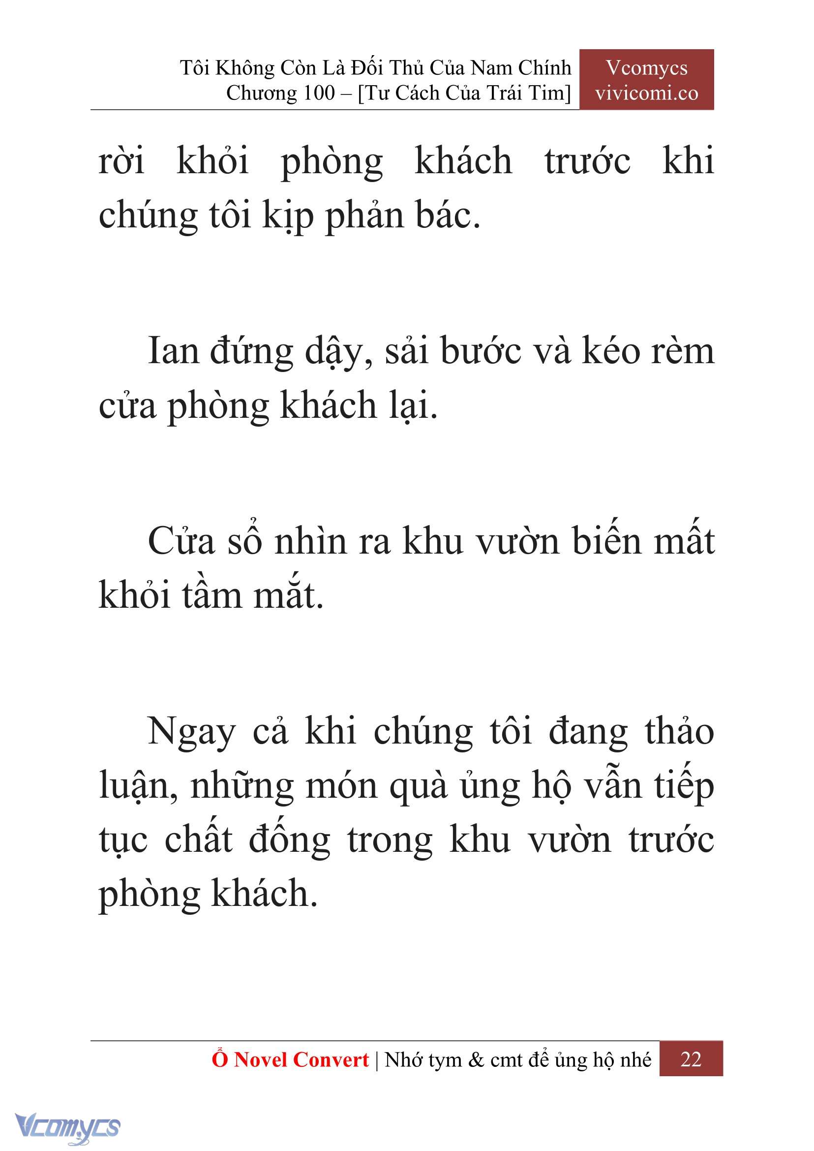 [Novel] Tôi Không Còn Là Đối Thủ Của Nam Chính Chap 100 - Trang 2