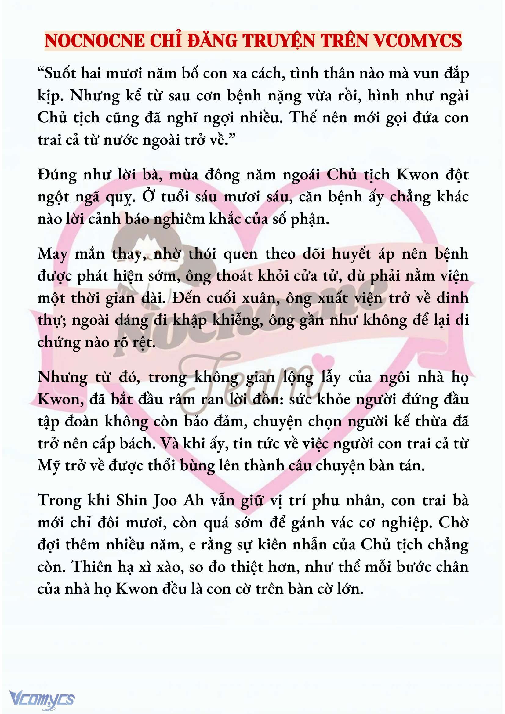 [NOVEL] NGỌN ĐÈN BIỆT VIỆN KHÔNG BAO GIỜ TẮT Chap 6 - Trang 2