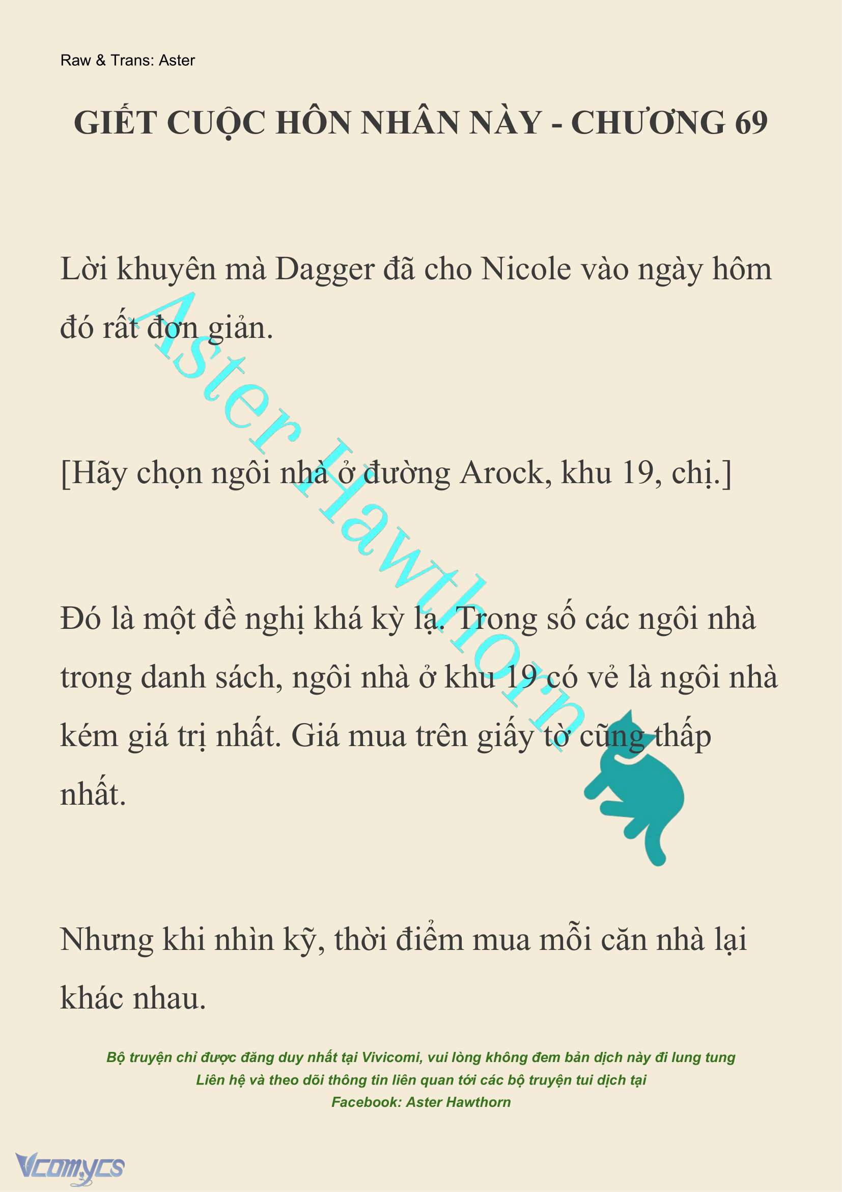 [NOVEL] Giết Cuộc Hôn Nhân Này Chap 69 - Trang 2