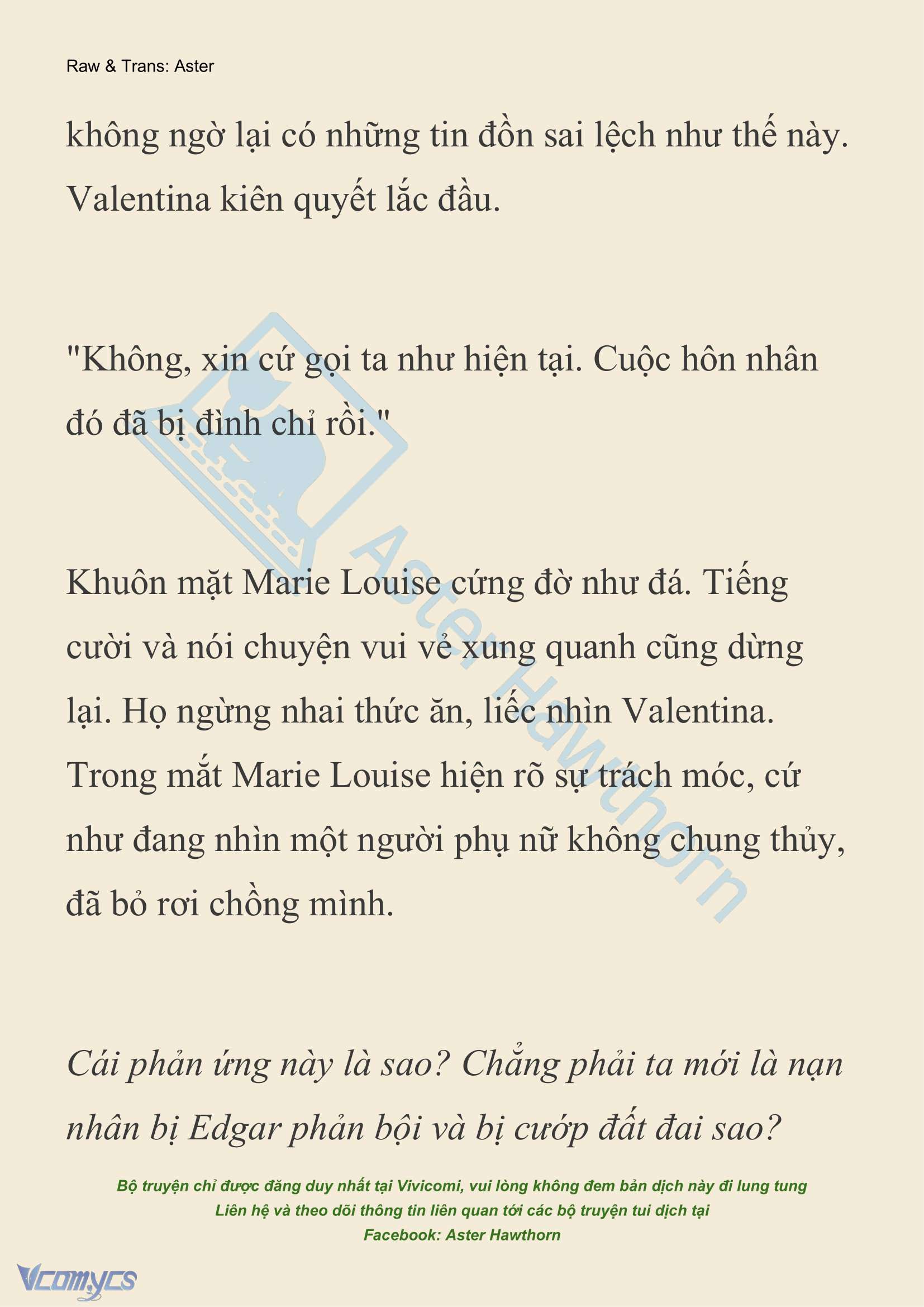 [NOVEL] Thiên Đường Của Valentina Chap 135 - Trang 2