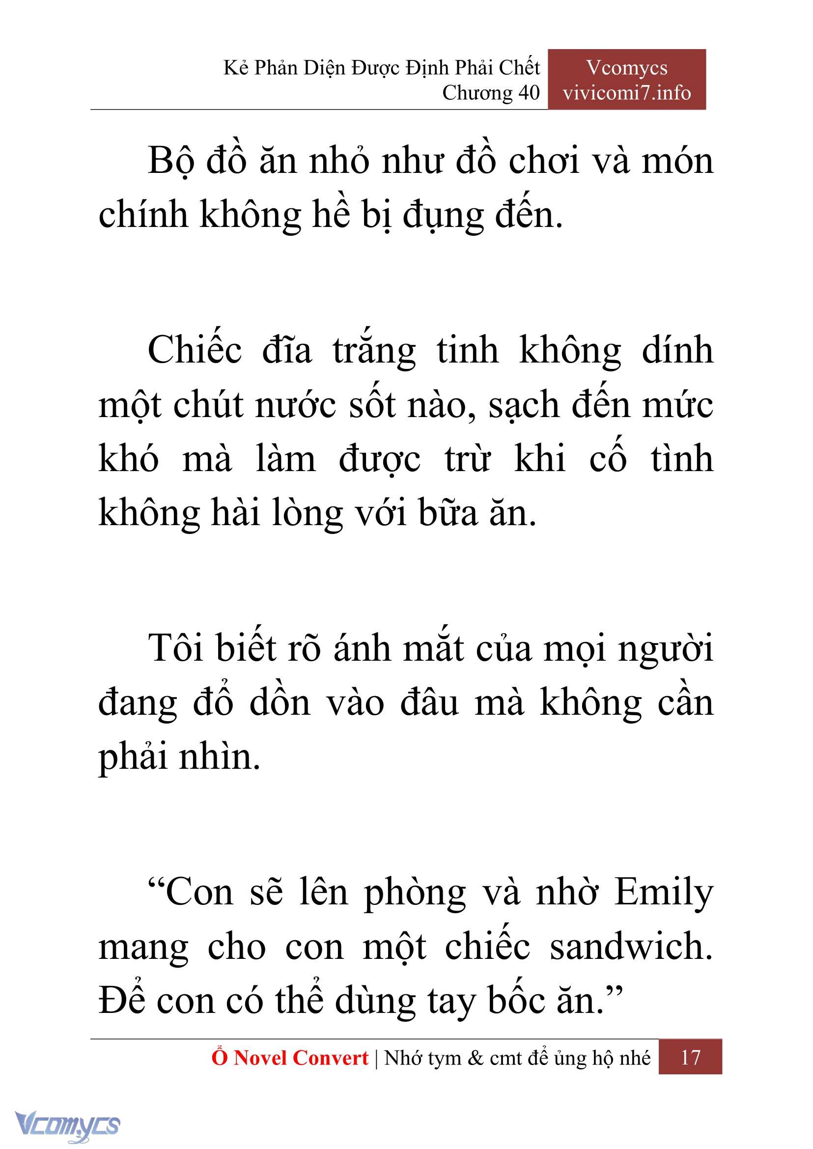 [Novel] Kẻ Phản Diện Được Định Phải Chết Chap 40 - Trang 2
