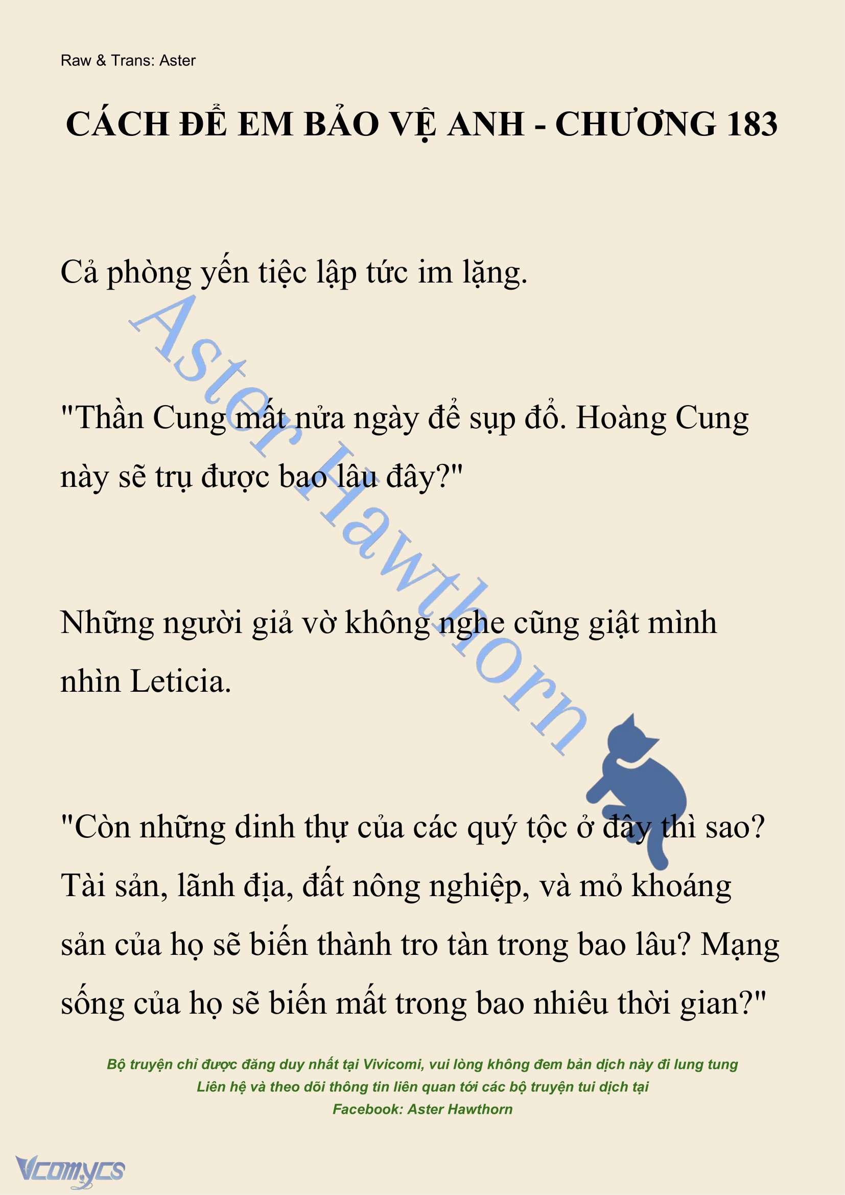 [NOVEL] Cách Để Em Bảo Vệ Anh Chap 183 - Trang 2