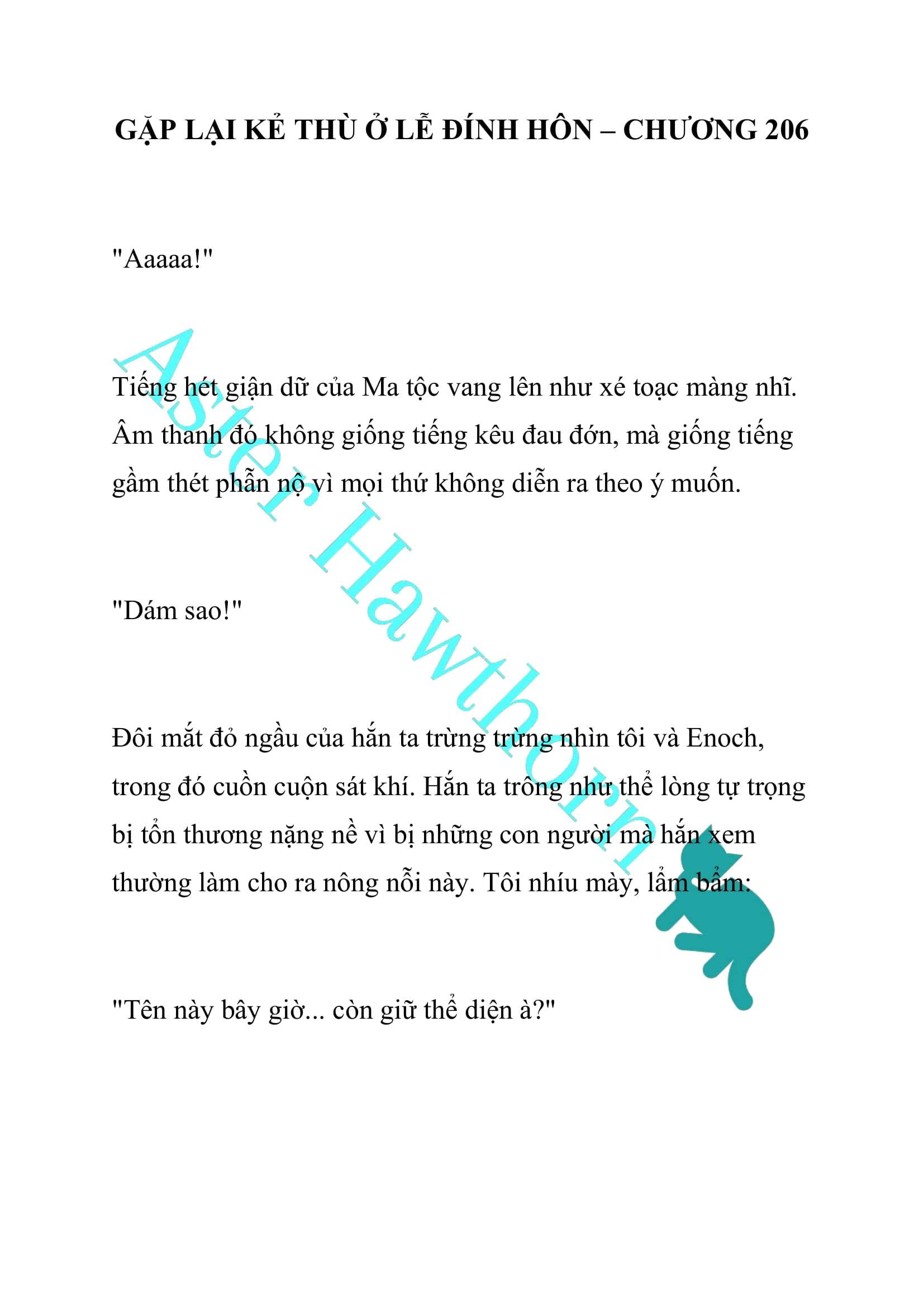 [NOVEL] Gặp Lại Kẻ Thù Ở Lễ Đính Hôn Chap 206 - Trang 2