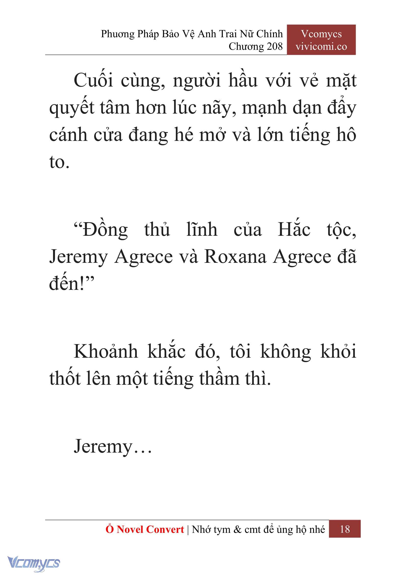 [Novel] Phương Pháp Bảo Vệ Anh Trai Nữ Chính Chap 208 - Trang 2