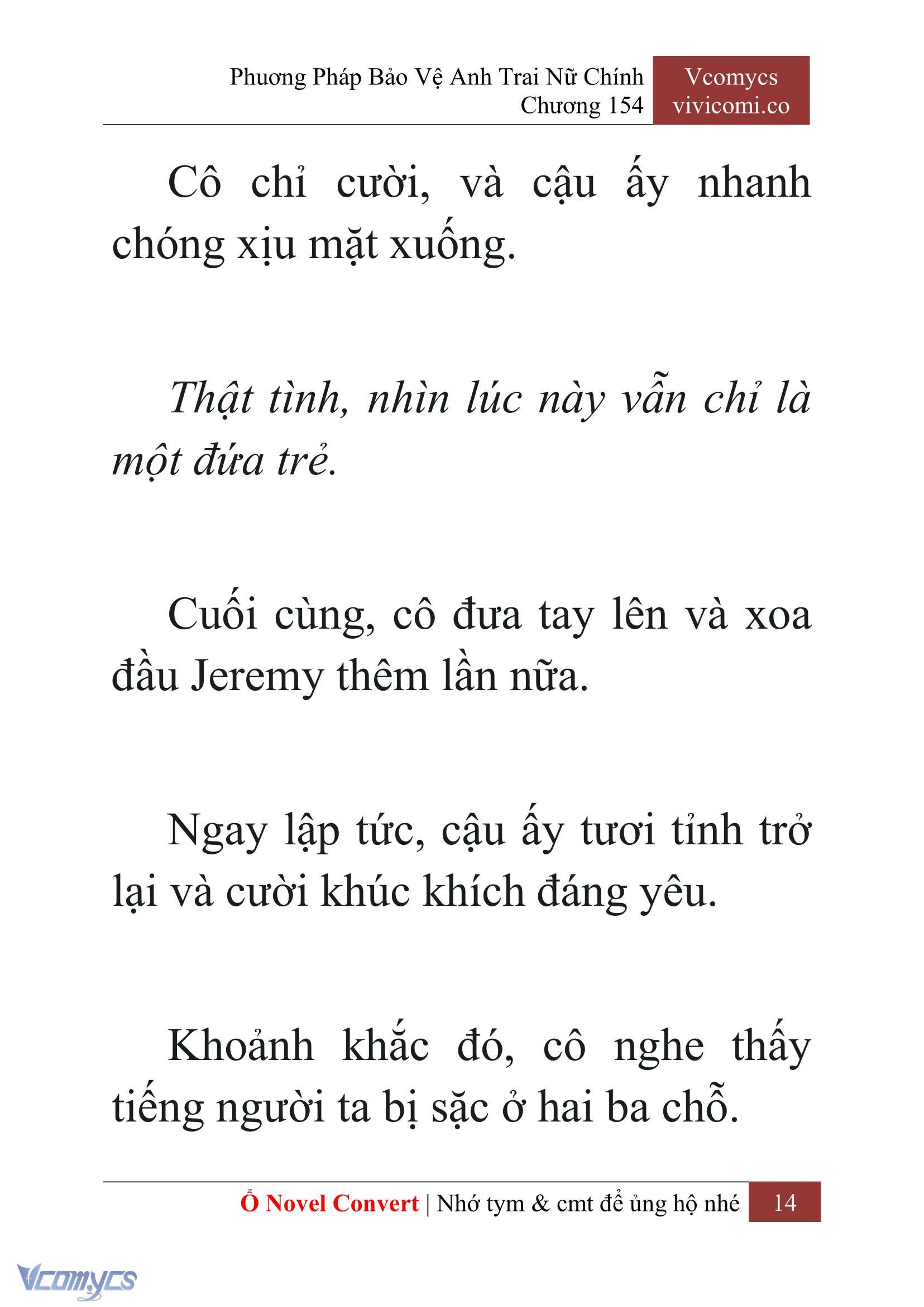 [Novel] Phương Pháp Bảo Vệ Anh Trai Nữ Chính Chap 154 - Trang 2
