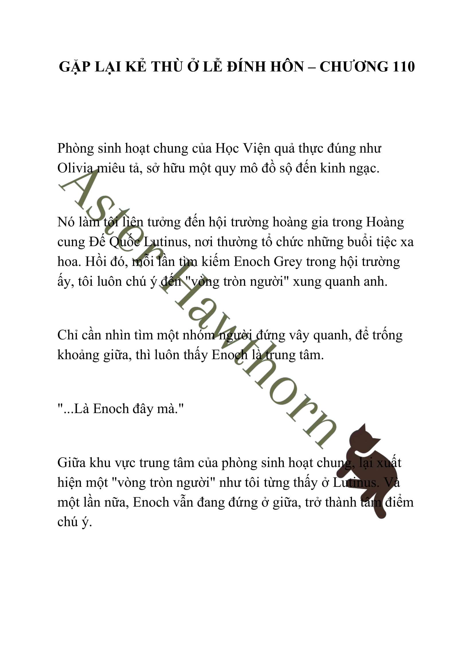 [NOVEL] Gặp Lại Kẻ Thù Ở Lễ Đính Hôn Chap 110 - Trang 2