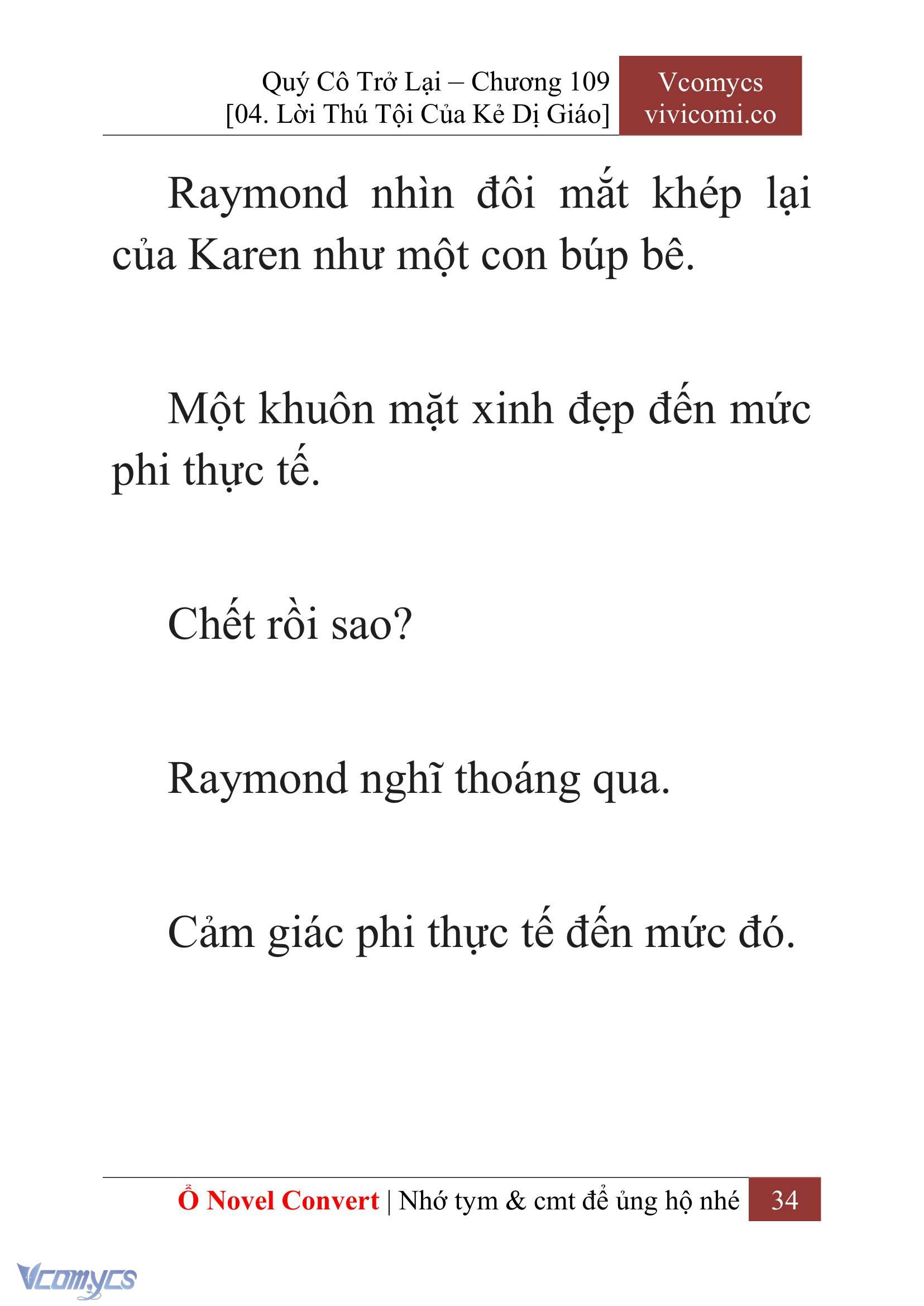 [Novel] Quý Cô Trở Lại Chap 109 - Trang 2