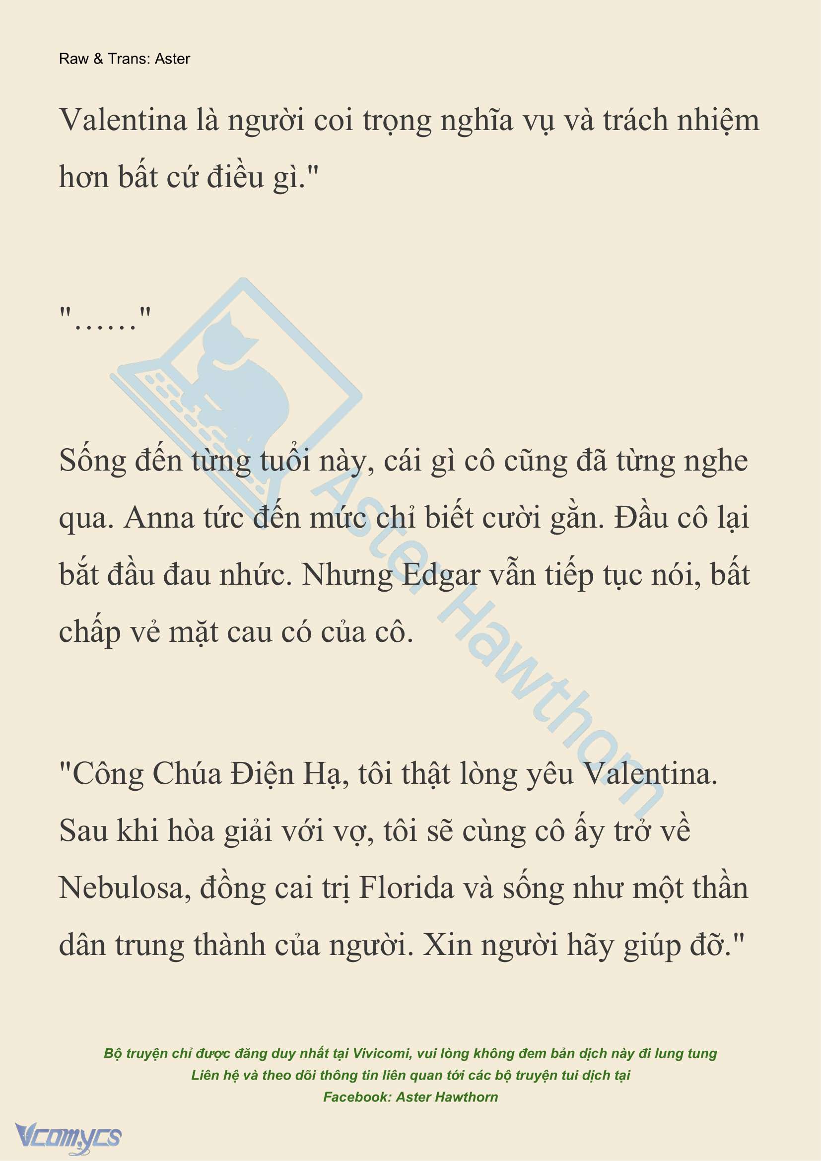 [NOVEL] Thiên Đường Của Valentina Chap 145 - Trang 2
