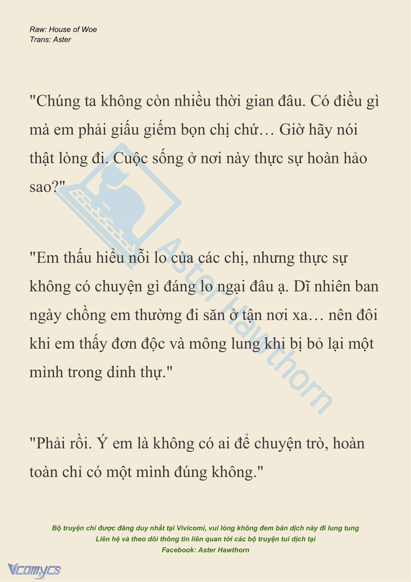 [NOVEL] Dành Cho Các Nữ Thần: Dành cho Psyche Chap 33 - Trang 2