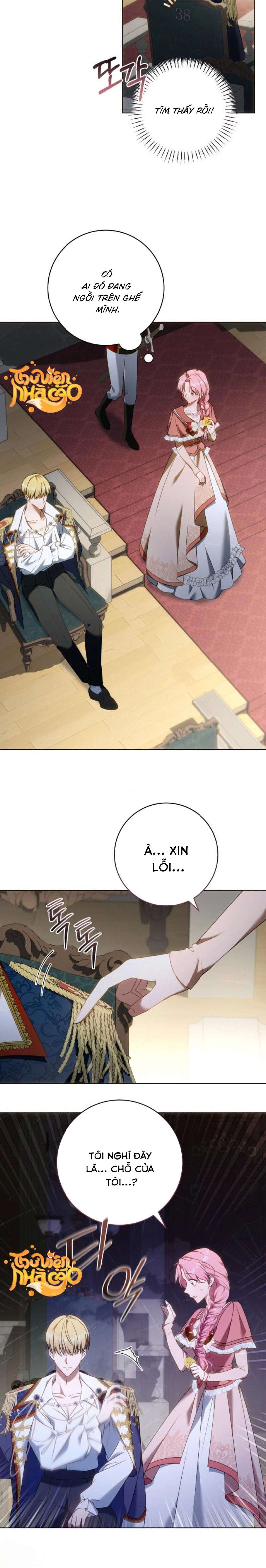 Làm Thế Nào Để Nữ Phụ Ác Độc Thoát Khỏi Tình Yêu Điên Cuồng Của Hiệp Sĩ ?! Chap 3 - Trang 3