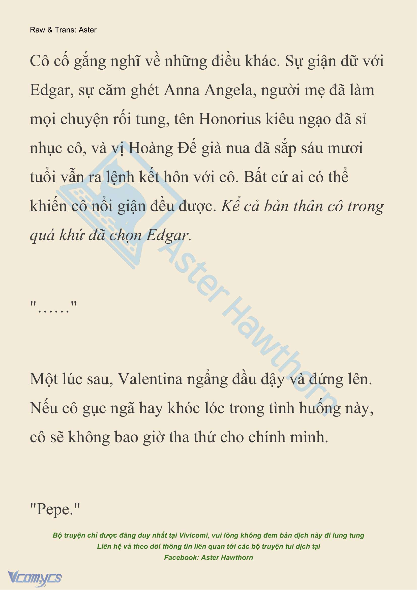 [NOVEL] Thiên Đường Của Valentina Chap 128 - Trang 2