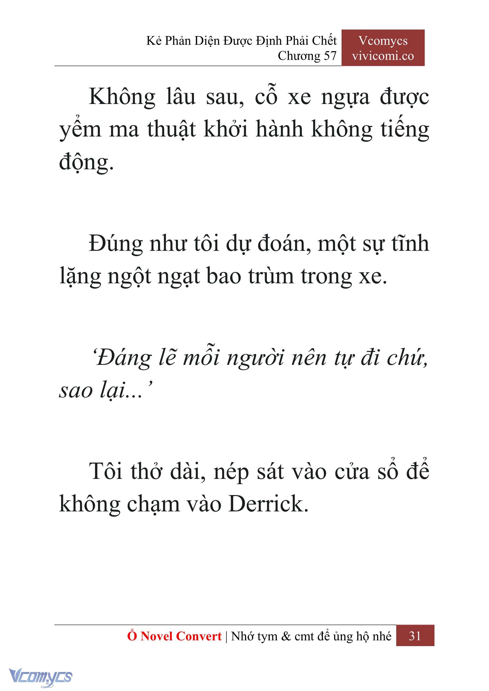 [Novel] Kẻ Phản Diện Được Định Phải Chết Chap 57 - Trang 2