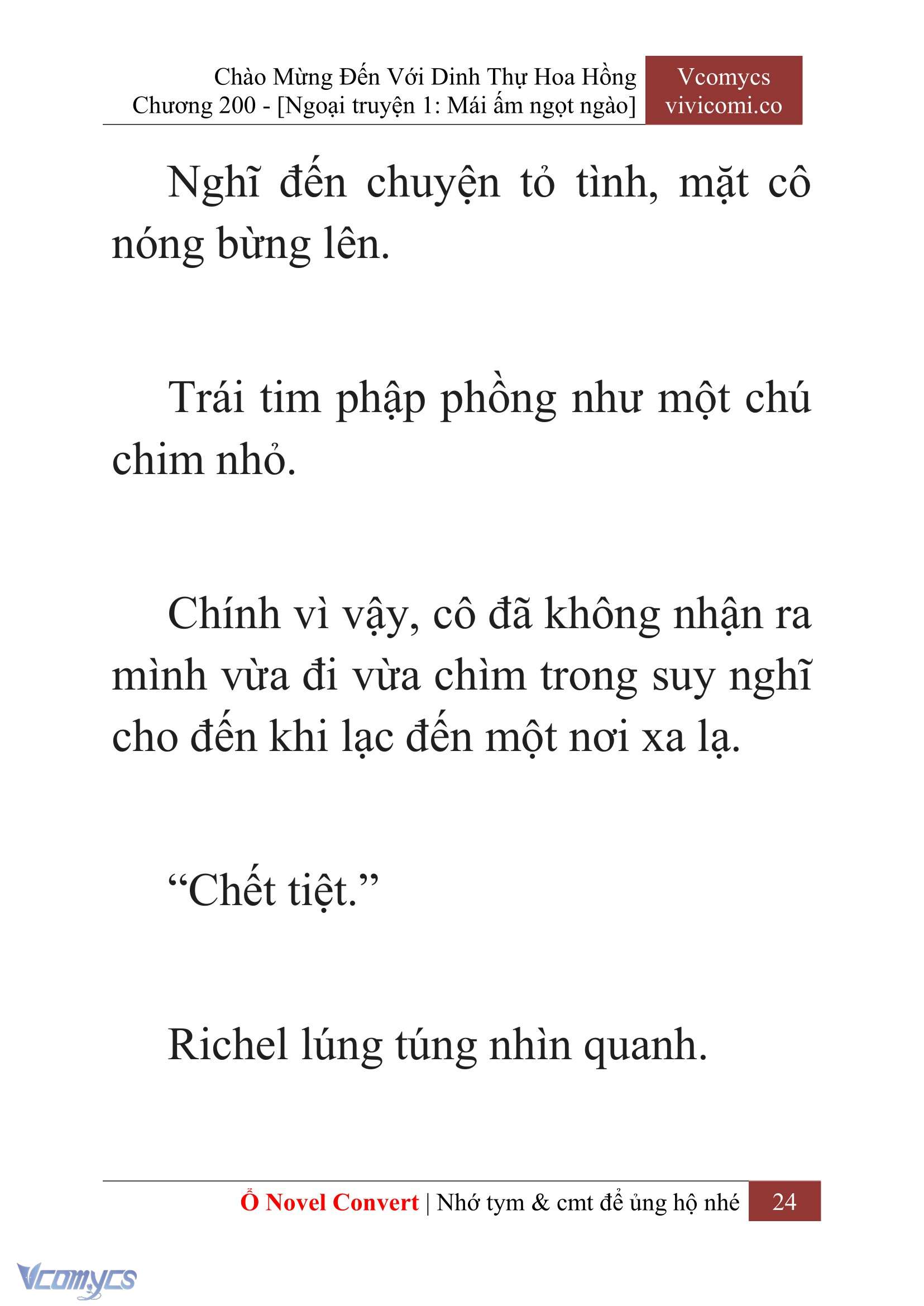 [Novel] Chào Mừng Đến Với Dinh Thự Hoa Hồng Chap 200 - Trang 2