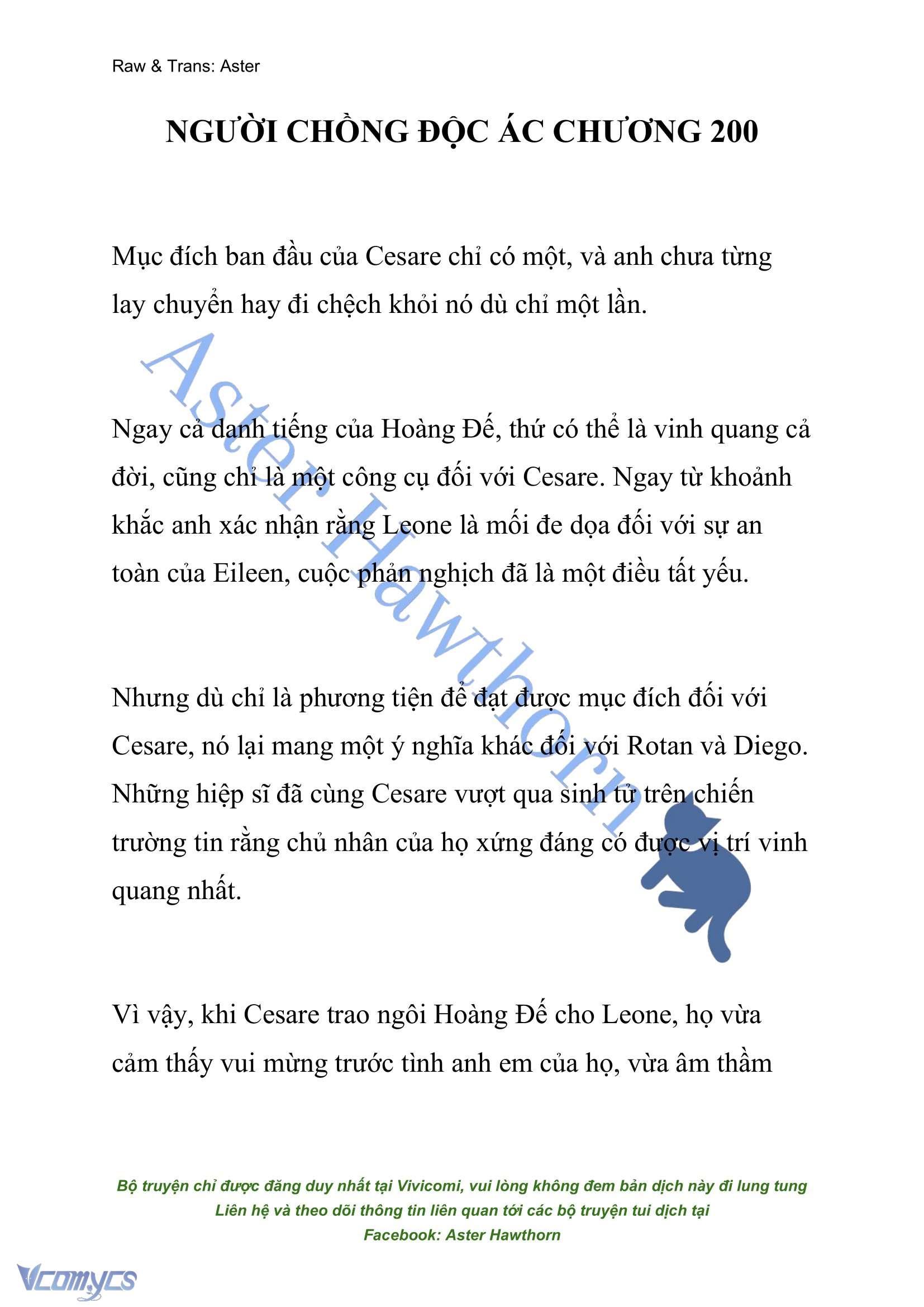 [NOVEL] Người Chồng Độc Ác Chap 200 - Trang 2