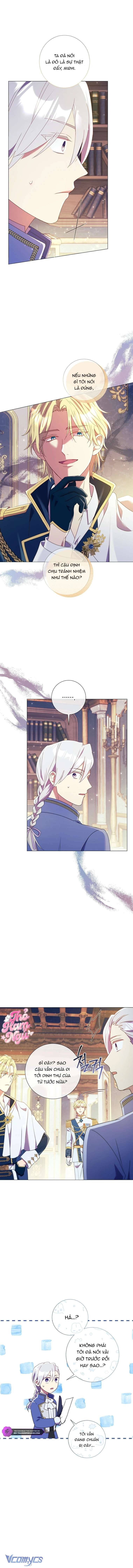 Sao Tôi Có Thể Li Hôn Khi Còn Chưa Kết Hôn Đây, Thưa Bệ Hạ Chap 18 - Trang 2