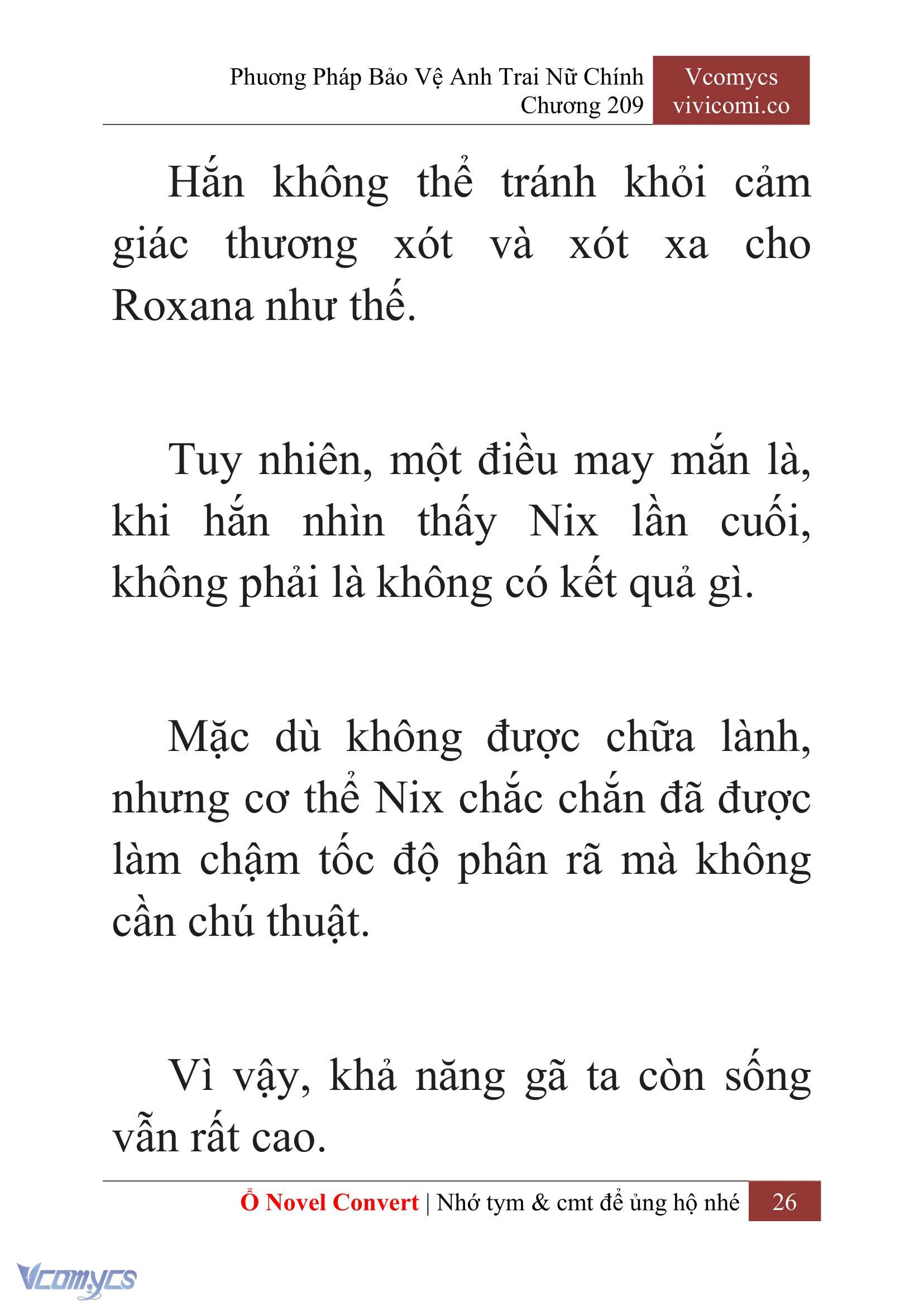 [Novel] Phương Pháp Bảo Vệ Anh Trai Nữ Chính Chap 209 - Trang 2
