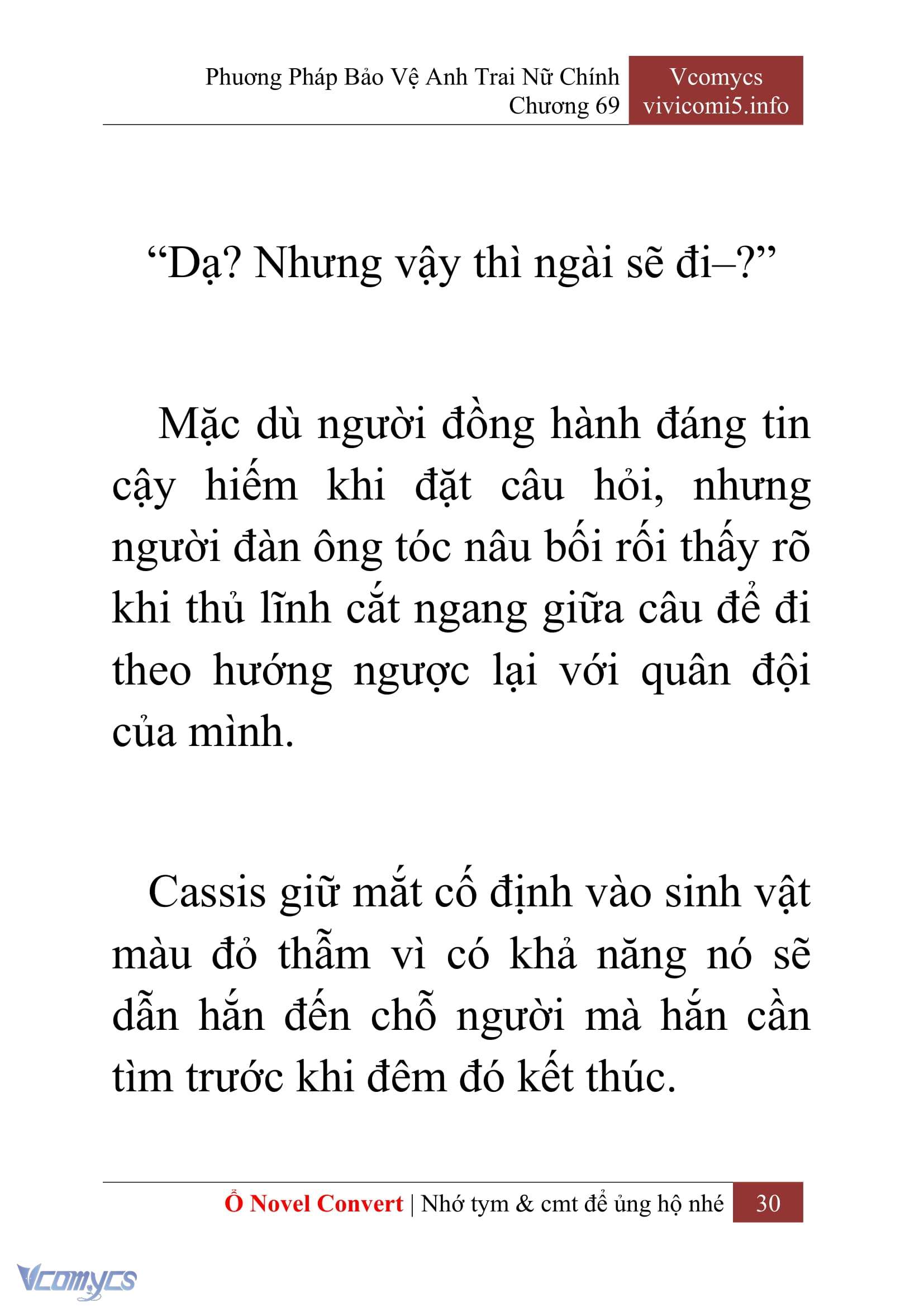 [Novel] Phương Pháp Bảo Vệ Anh Trai Nữ Chính Chap 69 - Trang 2