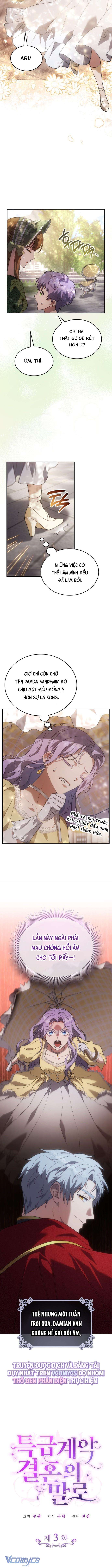 Lời Mời Gọi Từ Cuộc Hôn Nhân Hợp Đồng Đặc Biệt Chap 3 - Trang 2