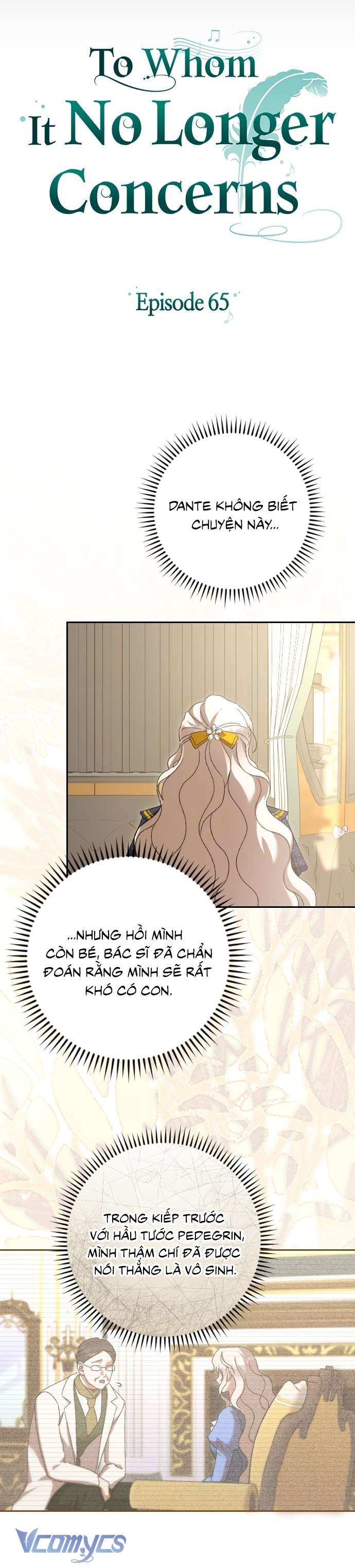 Dành Cho Những Ai Coi Hối Tiếc Là Điều Xa Xỉ Chap 65 - Trang 2