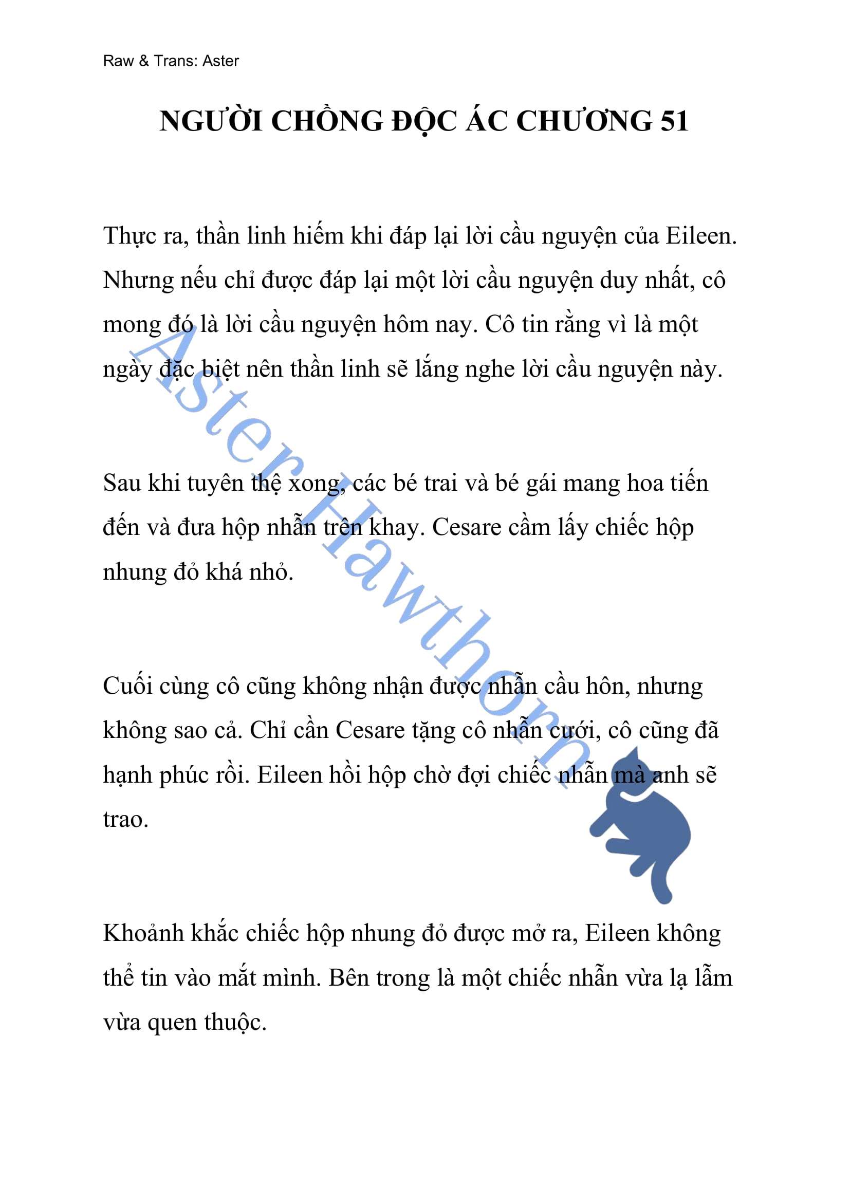 [NOVEL] Người Chồng Độc Ác Chap 51 - Trang 2