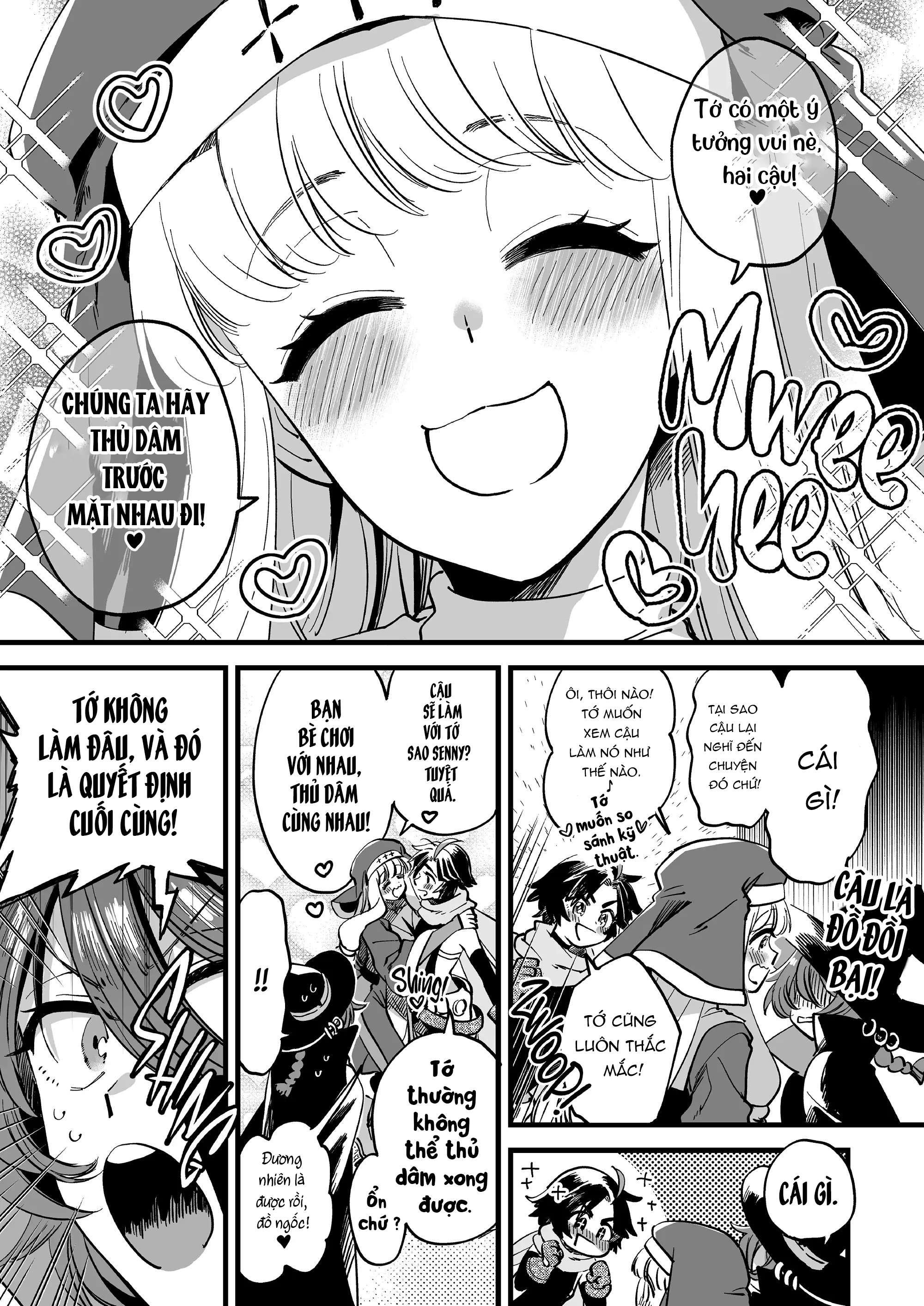[18+] Ban Ngày Phiêu Lưu, Ban Đêm Séc Điên Cuồng Chap 3 - Trang 2