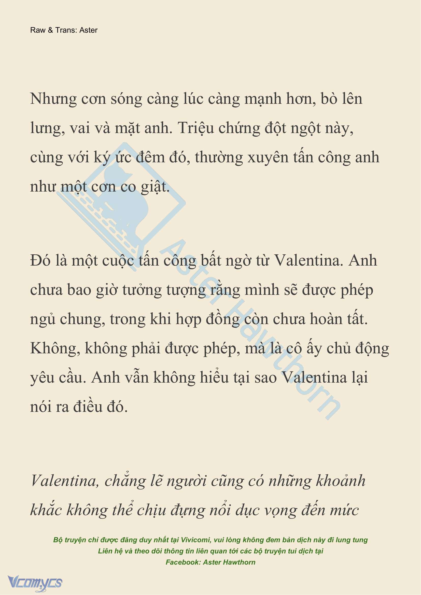 [NOVEL] Thiên Đường Của Valentina Chap 174 - Trang 2