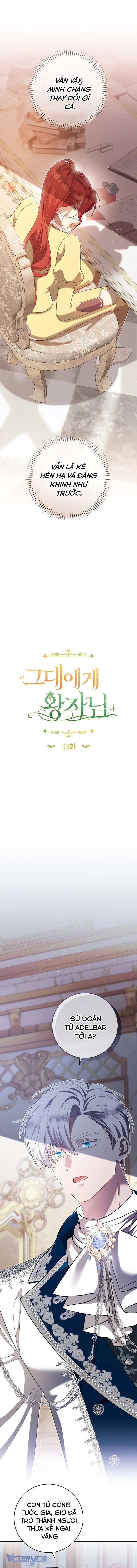 [18+] Vị Hoàng Tử Của Em Chap 23 - Trang 2