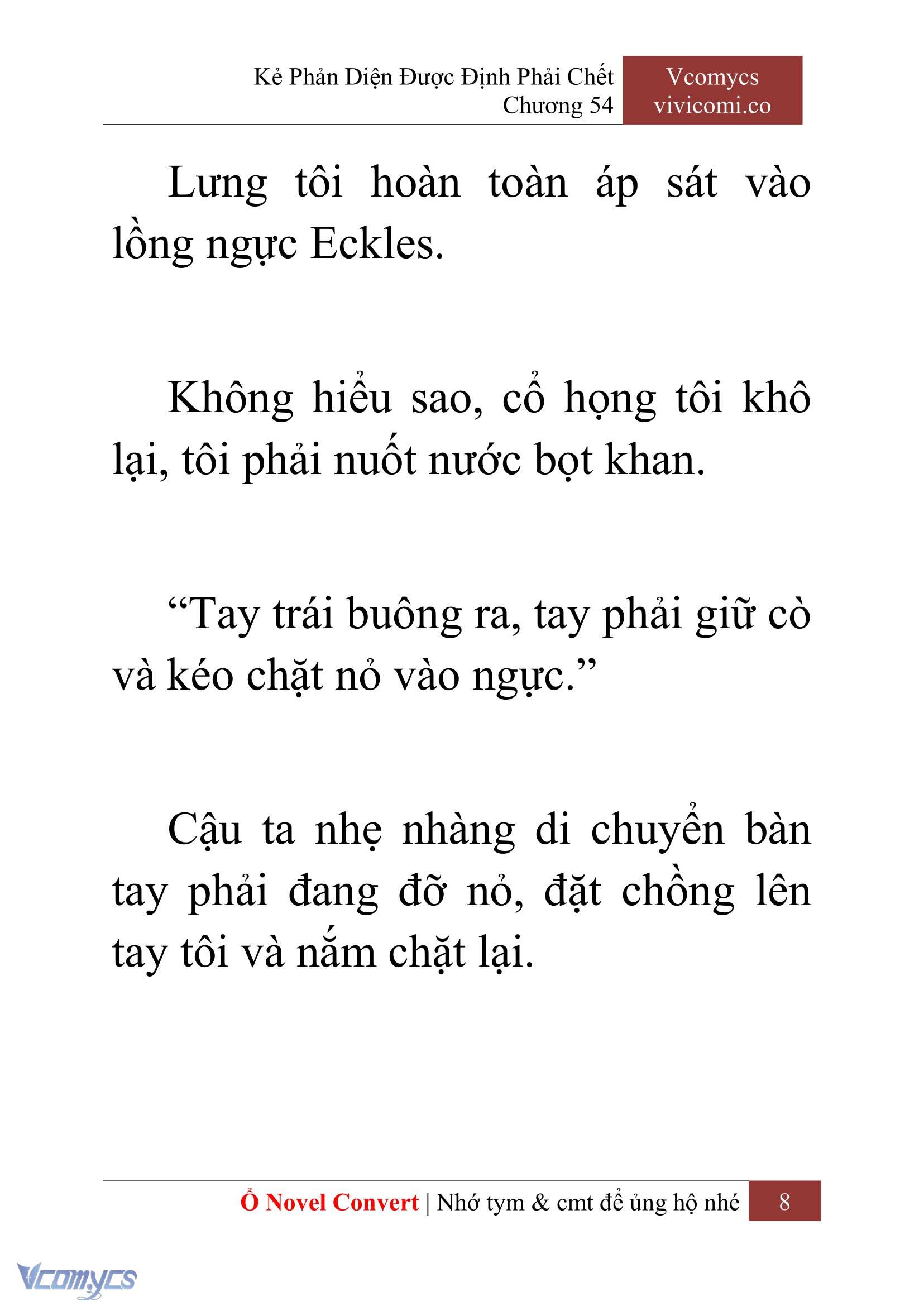[Novel] Kẻ Phản Diện Được Định Phải Chết Chap 54 - Trang 2