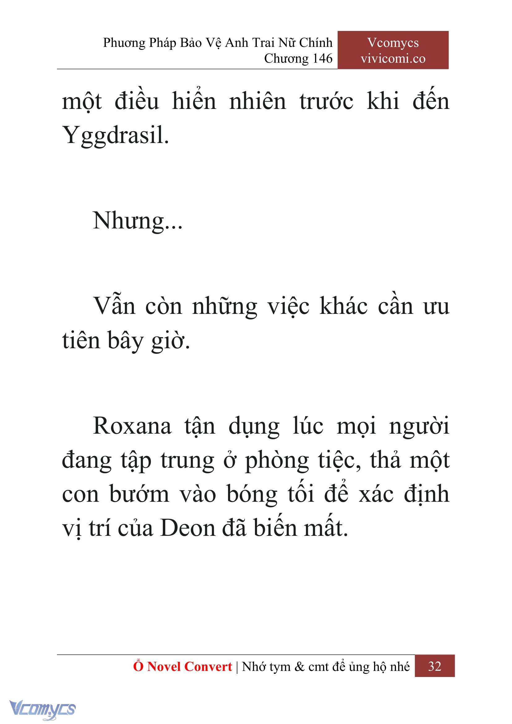 [Novel] Phương Pháp Bảo Vệ Anh Trai Nữ Chính Chap 146 - Trang 2