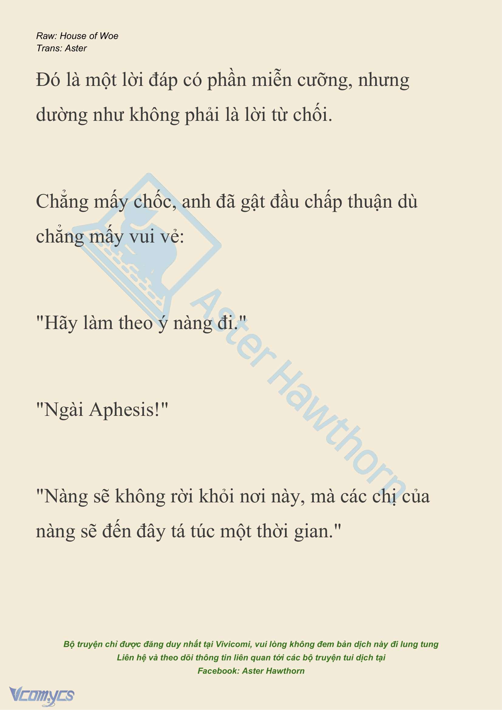 [NOVEL] Dành Cho Các Nữ Thần: Dành cho Psyche Chap 30 - Next 