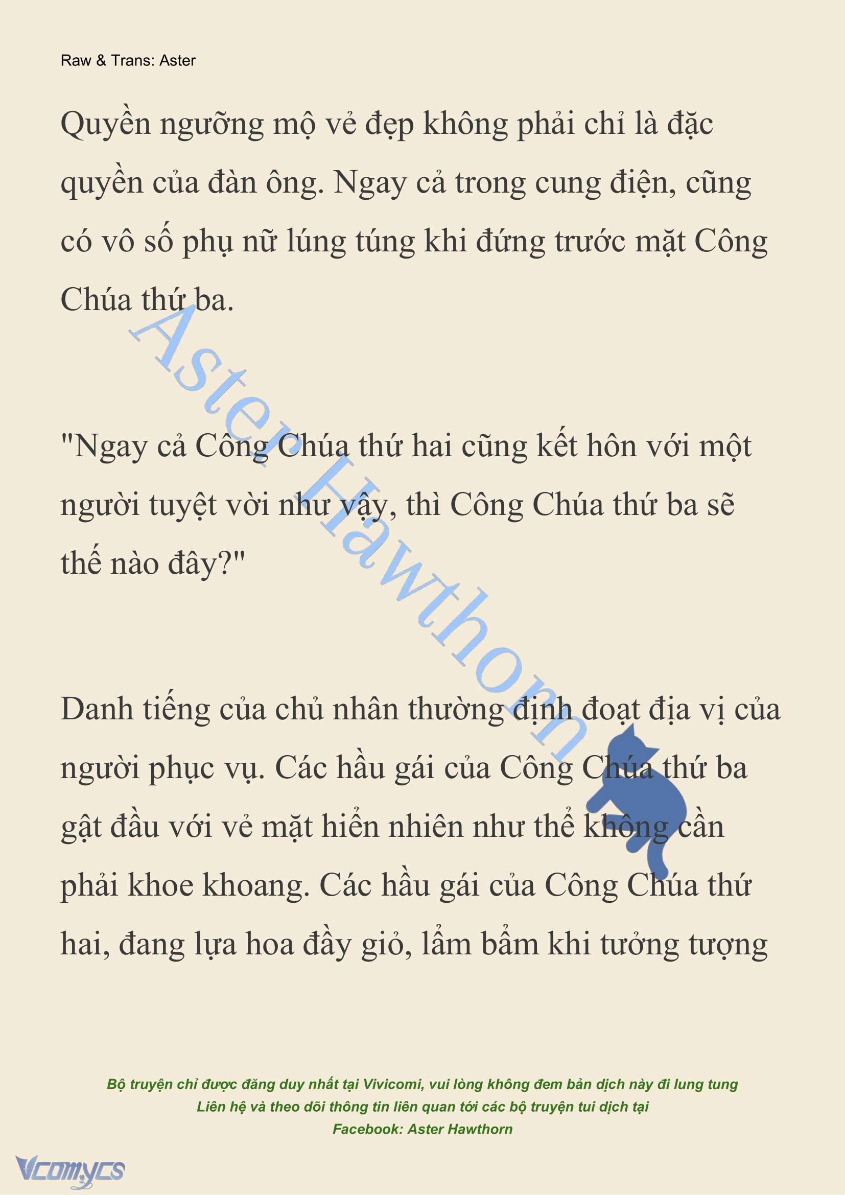 [NOVEL] Dành Cho Các Nữ Thần: Dành cho Psyche Chap 7 - Trang 2