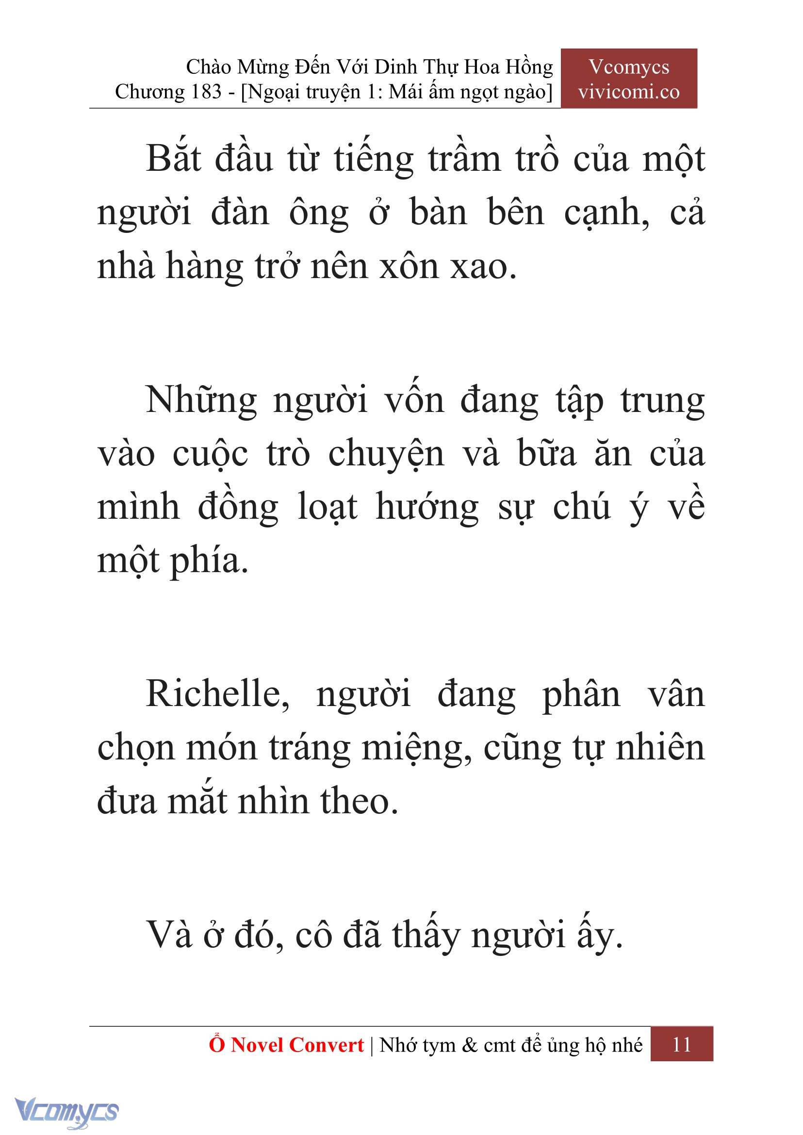 [Novel] Chào Mừng Đến Với Dinh Thự Hoa Hồng Chap 183 - Trang 2