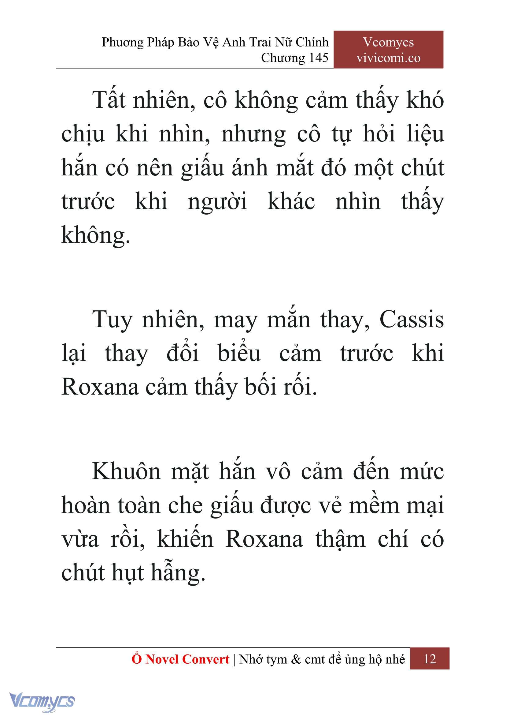 [Novel] Phương Pháp Bảo Vệ Anh Trai Nữ Chính Chap 145 - Trang 2