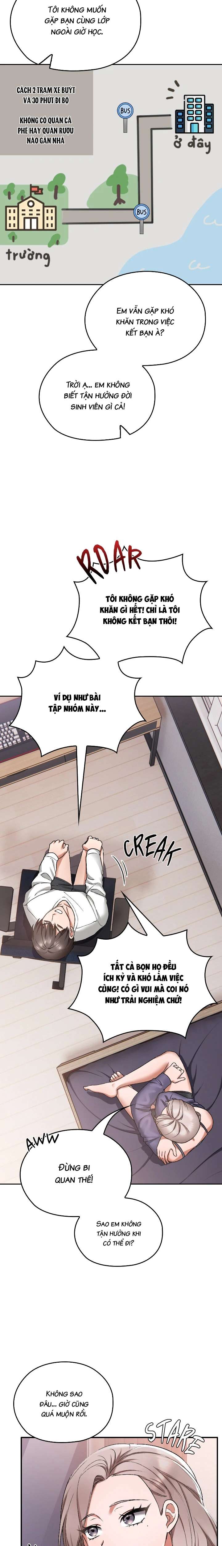 [18+] Đừng nói với ai ở trường! Chap 1 - Trang 3