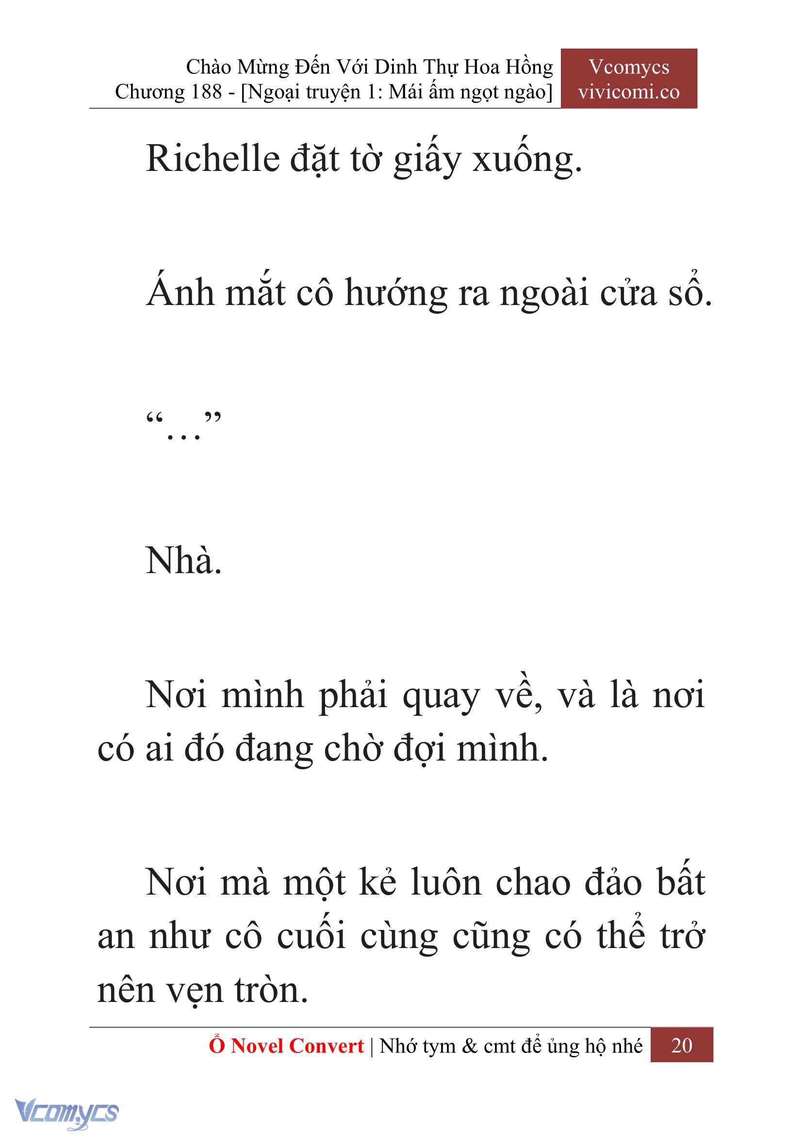 [Novel] Chào Mừng Đến Với Dinh Thự Hoa Hồng Chap 188 - Trang 2