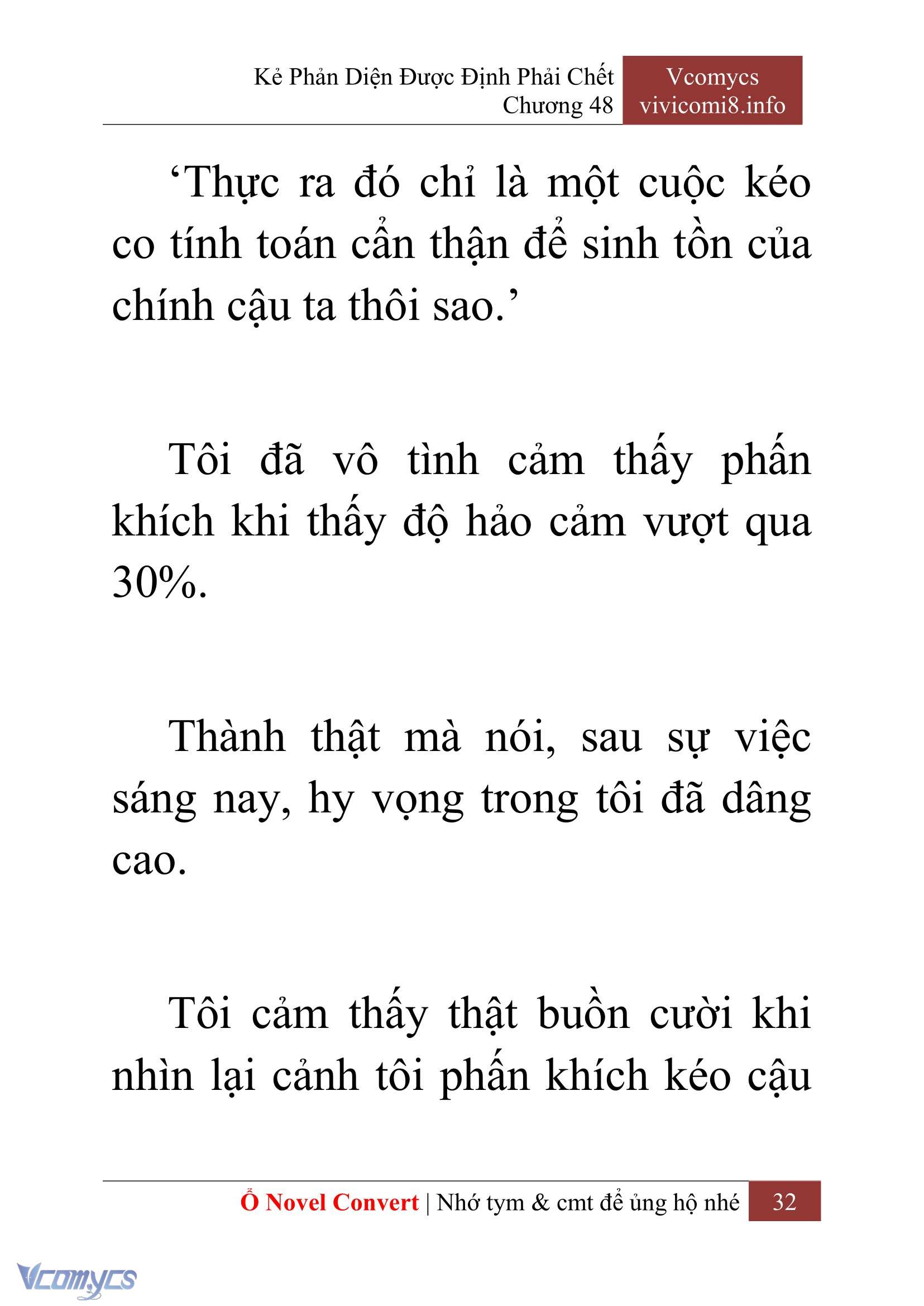 [Novel] Kẻ Phản Diện Được Định Phải Chết Chap 48 - Trang 2