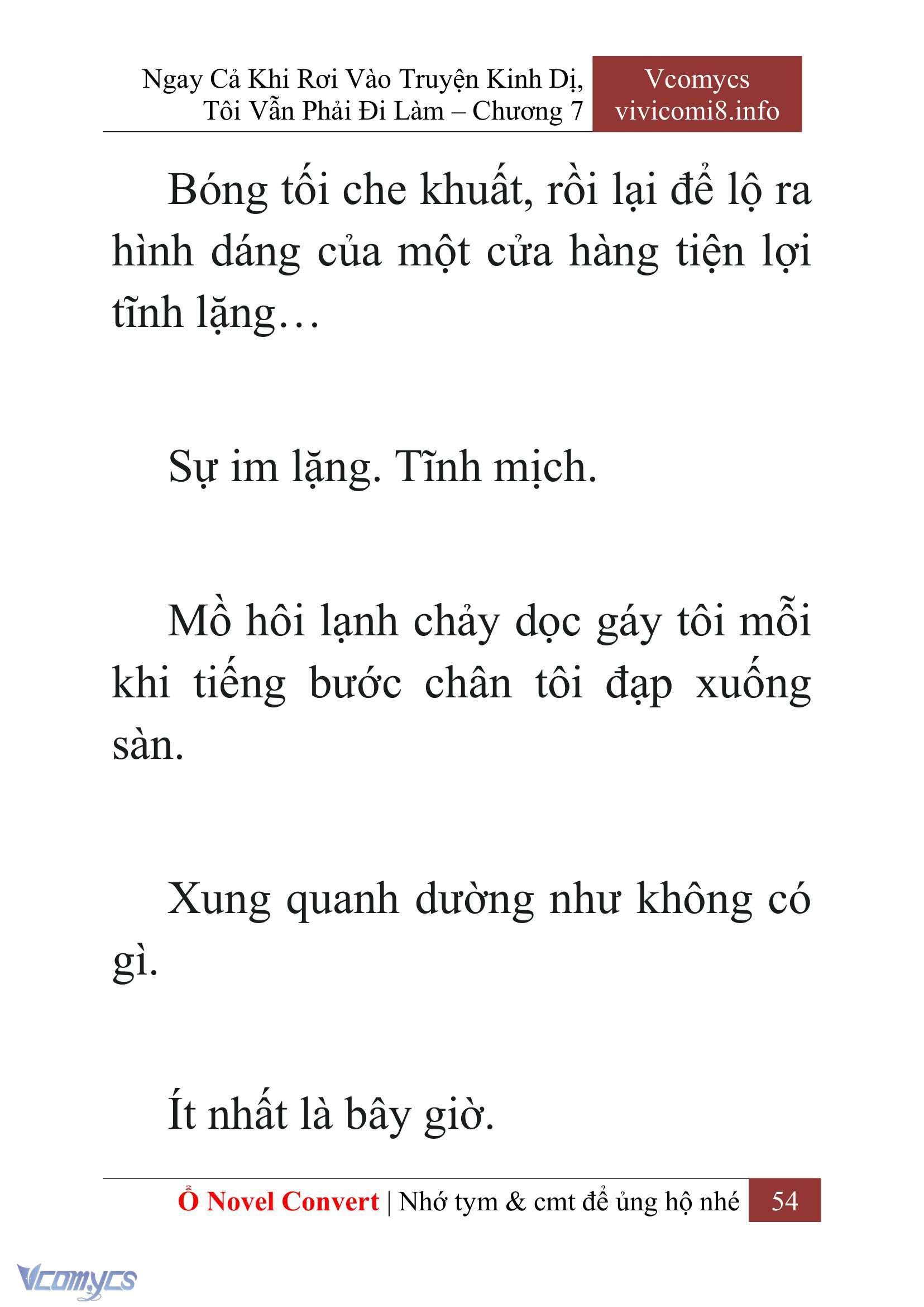 [Novel] Ngay Cả Khi Rơi Vào Truyện Kinh Dị, Tôi Vẫn Phải Đi Làm Chap 7 - Trang 2