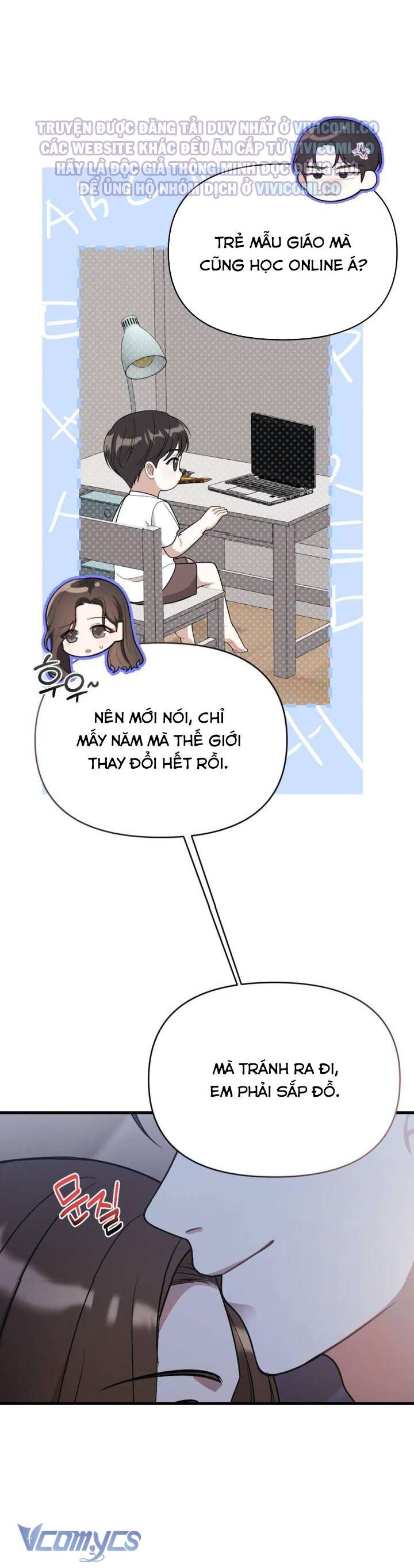 [18+] Bảo Làm Việc Ở Nhà Mà Lại... Chap 23 - Trang 3