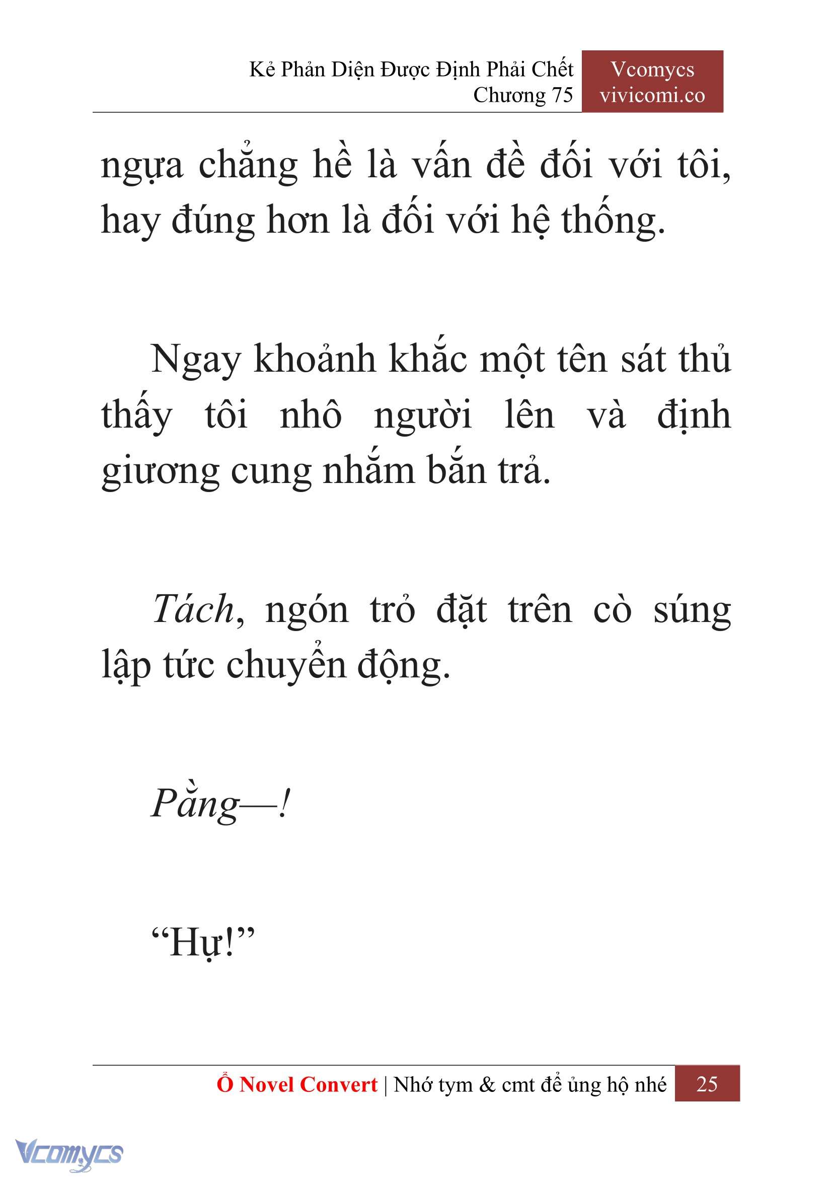 [Novel] Kẻ Phản Diện Được Định Phải Chết Chap 75 - Next Chap 76