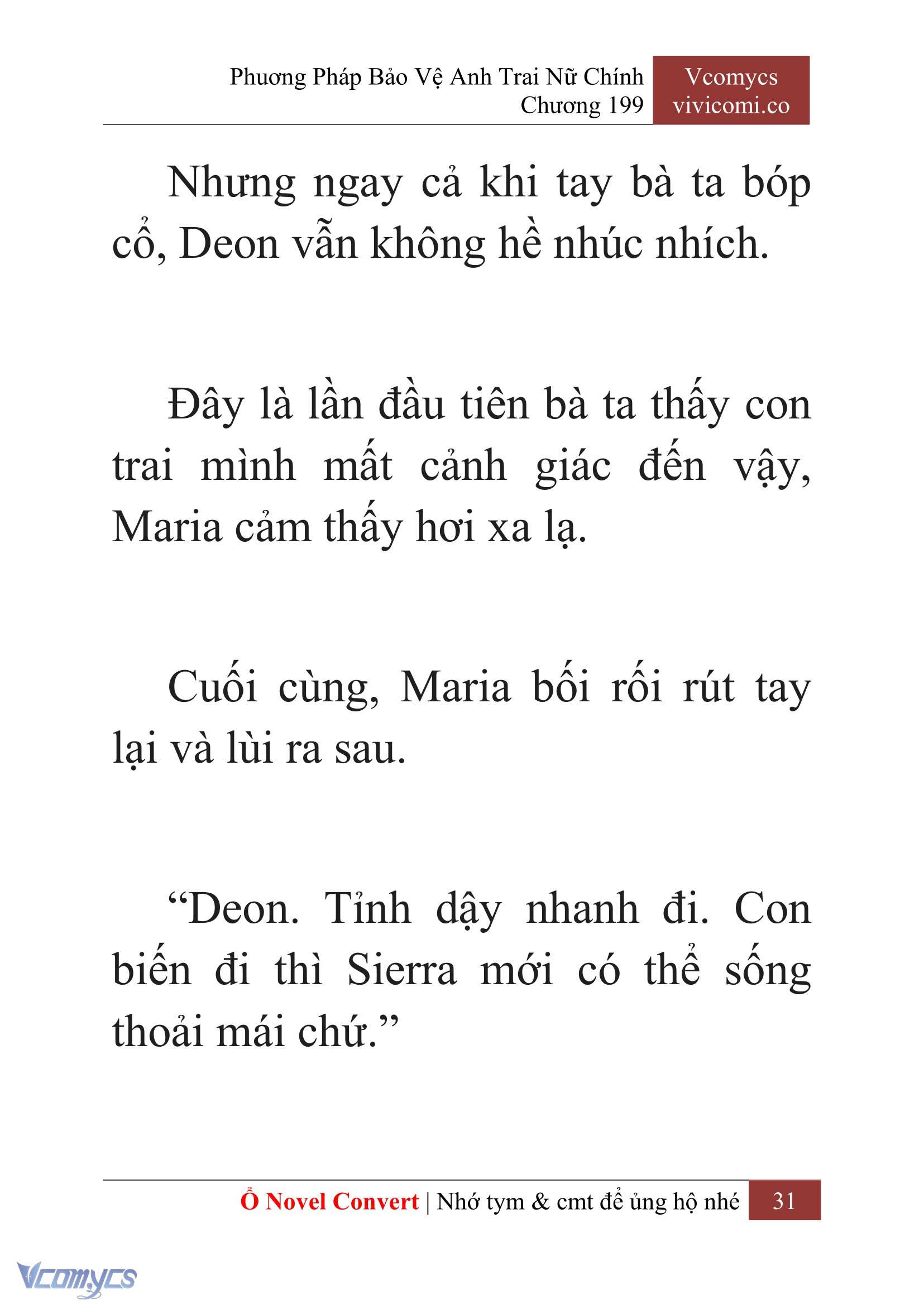 [Novel] Phương Pháp Bảo Vệ Anh Trai Nữ Chính Chap 199 - Trang 2