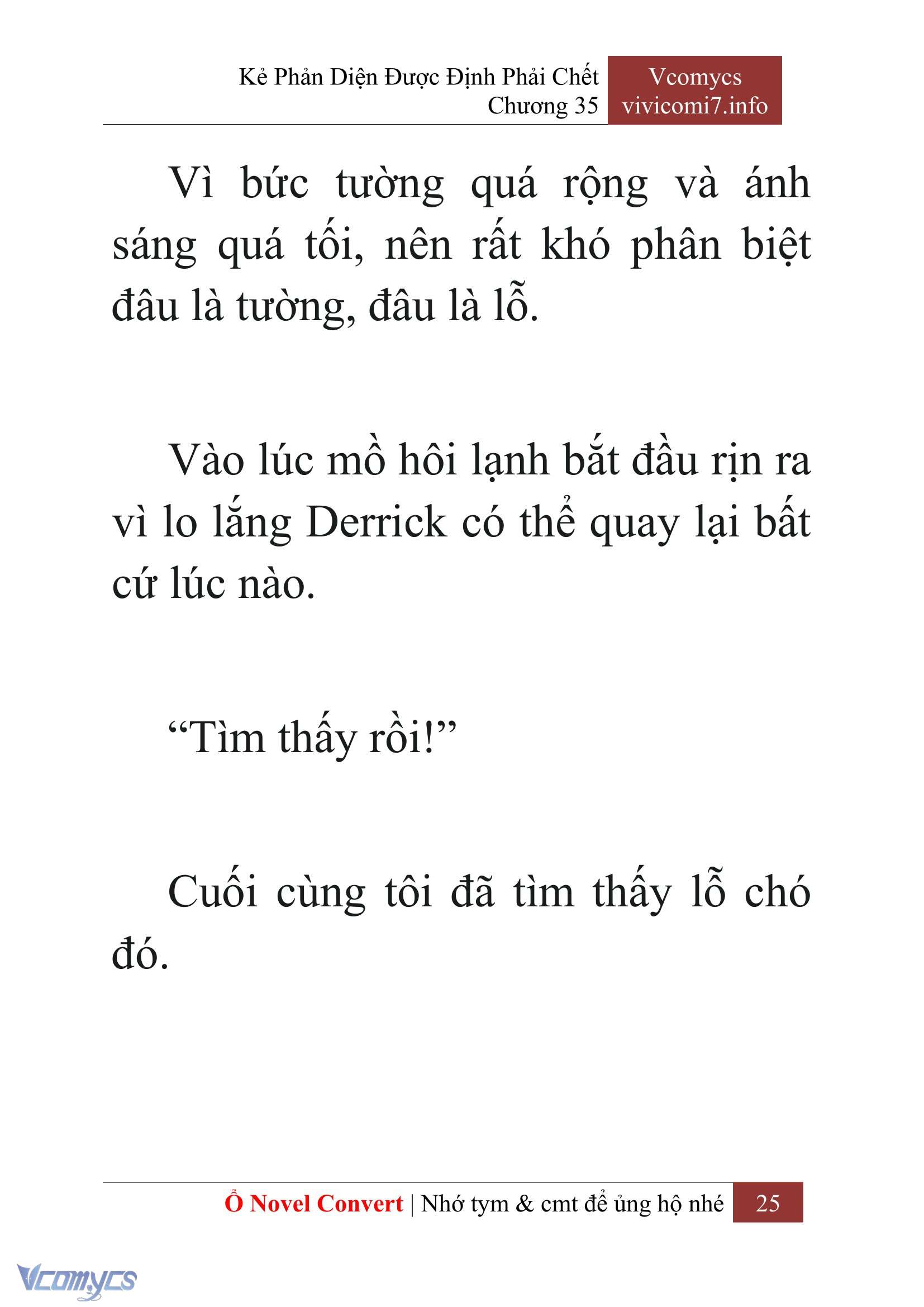 [Novel] Kẻ Phản Diện Được Định Phải Chết Chap 35 - Trang 2