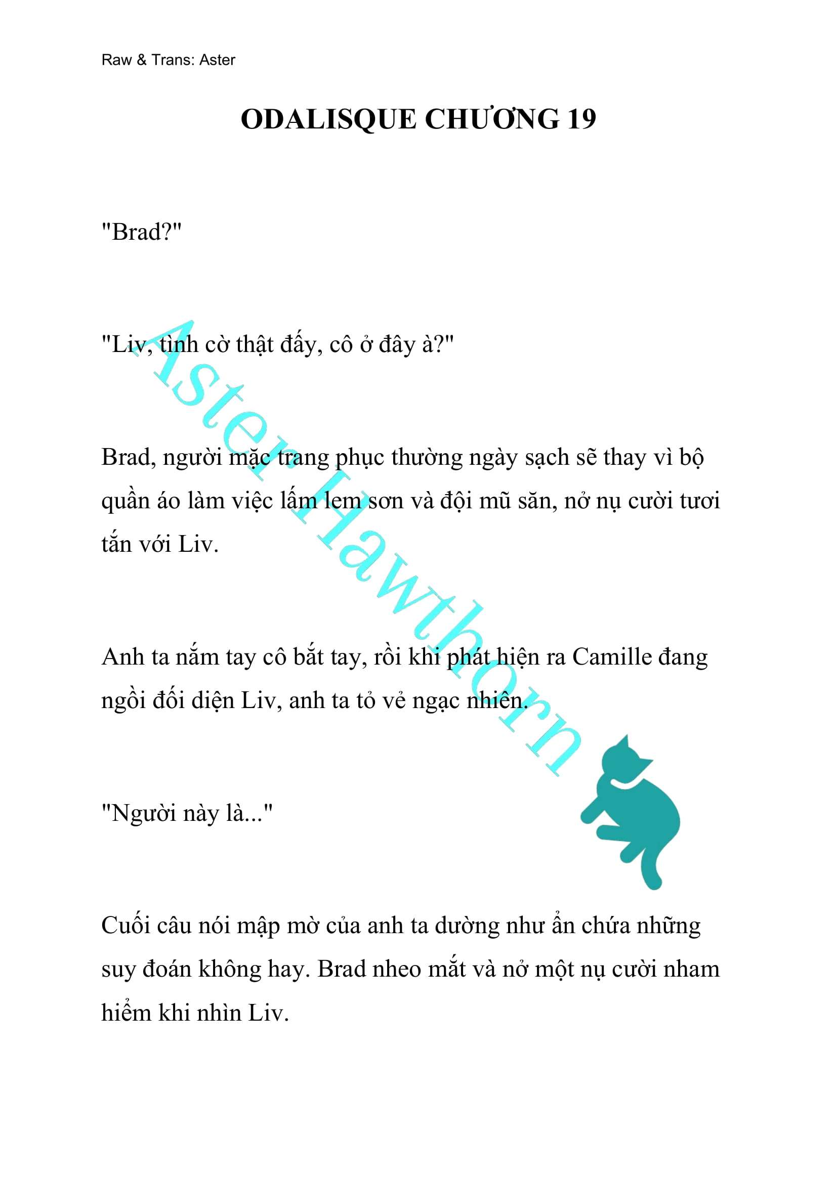 [NOVEL] Odalisque Chap 19 - Next Chap 20