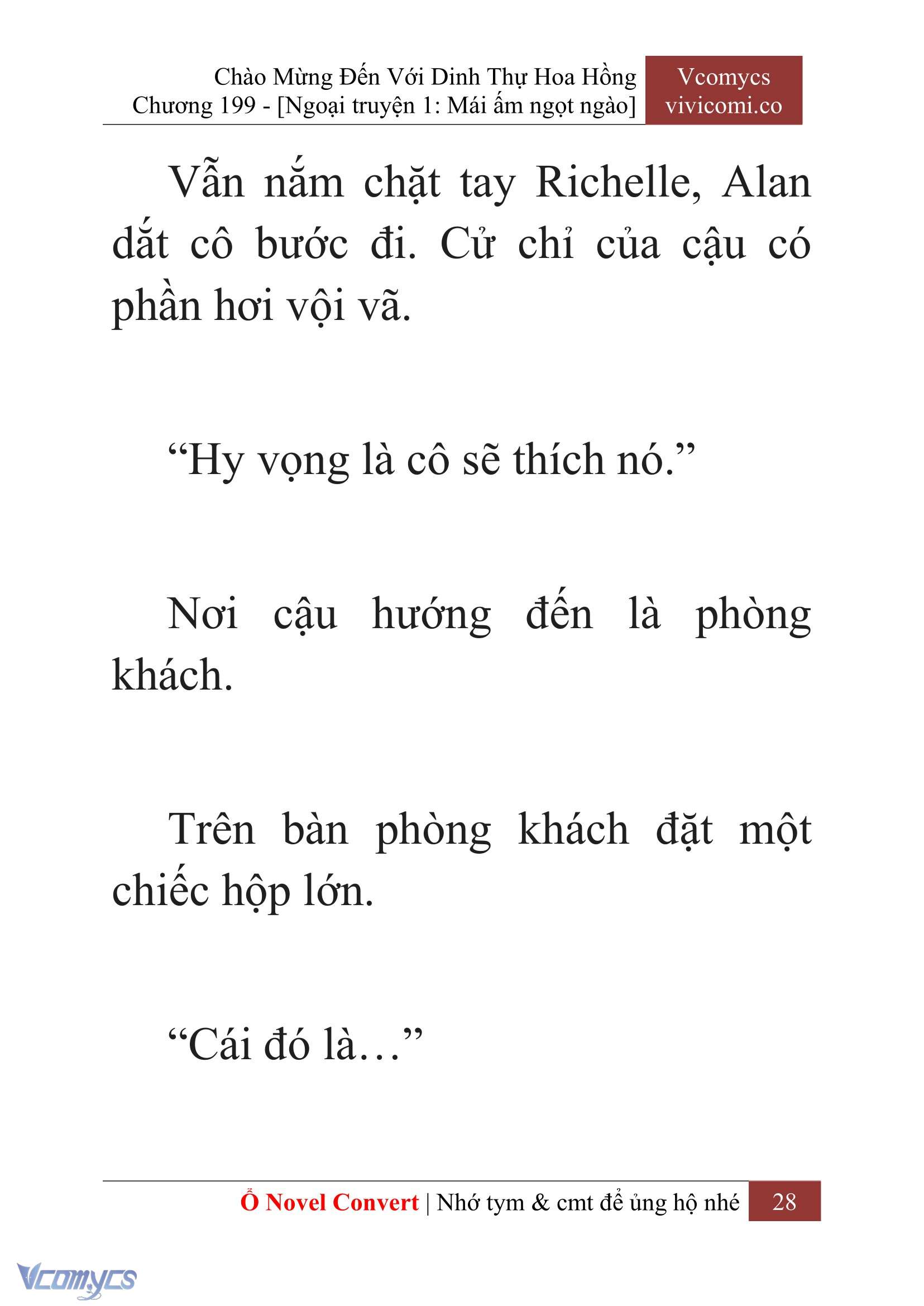 [Novel] Chào Mừng Đến Với Dinh Thự Hoa Hồng Chap 199 - Trang 2