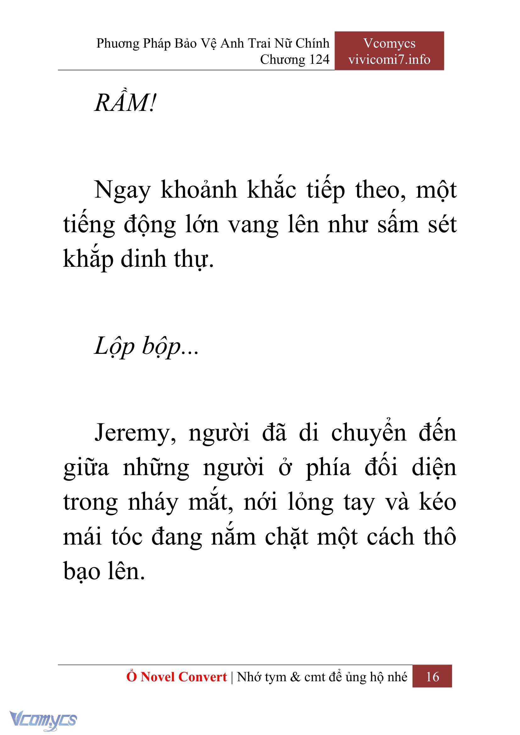 [Novel] Phương Pháp Bảo Vệ Anh Trai Nữ Chính Chap 124 - Trang 2