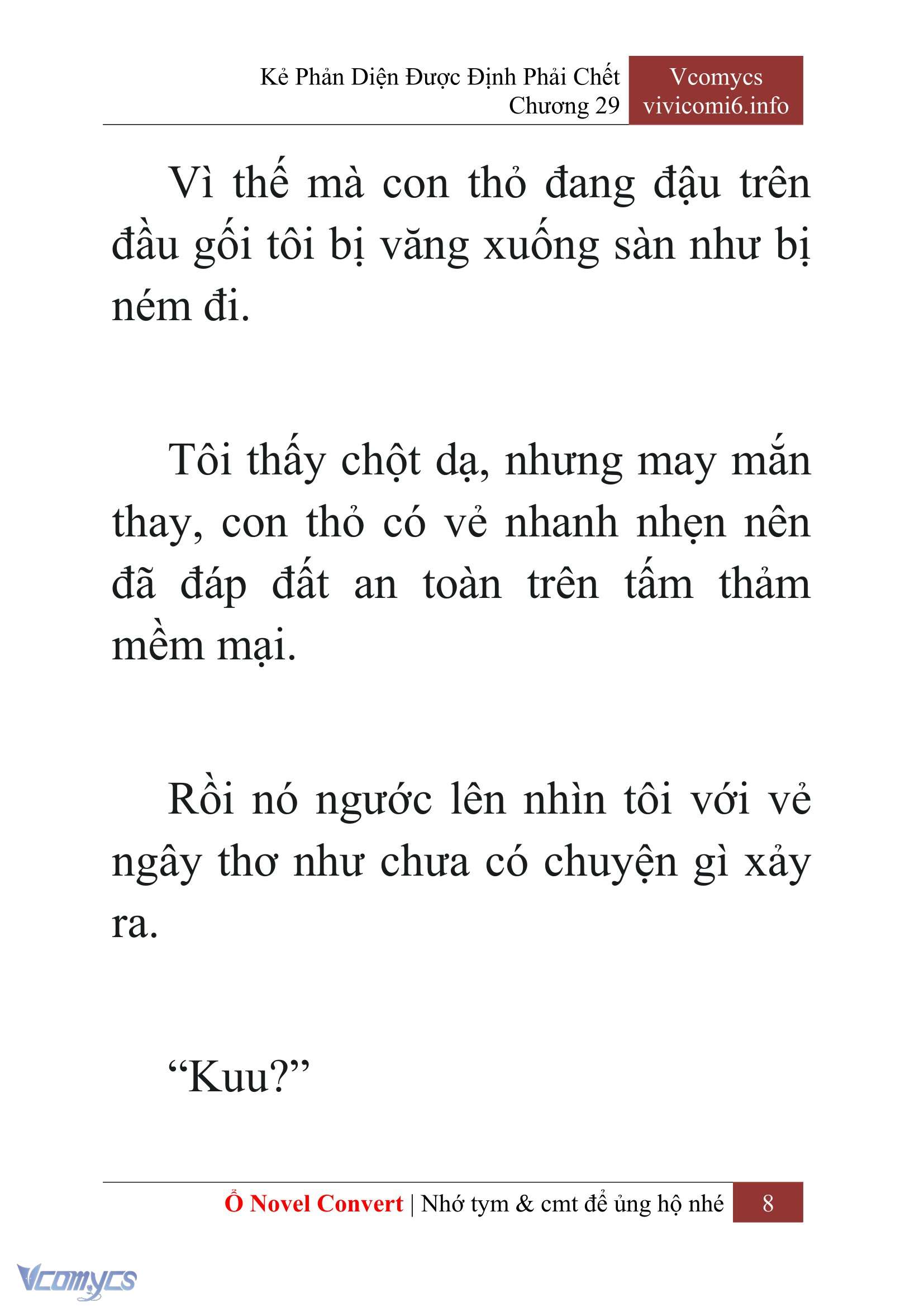 [Novel] Kẻ Phản Diện Được Định Phải Chết Chap 29 - Trang 2