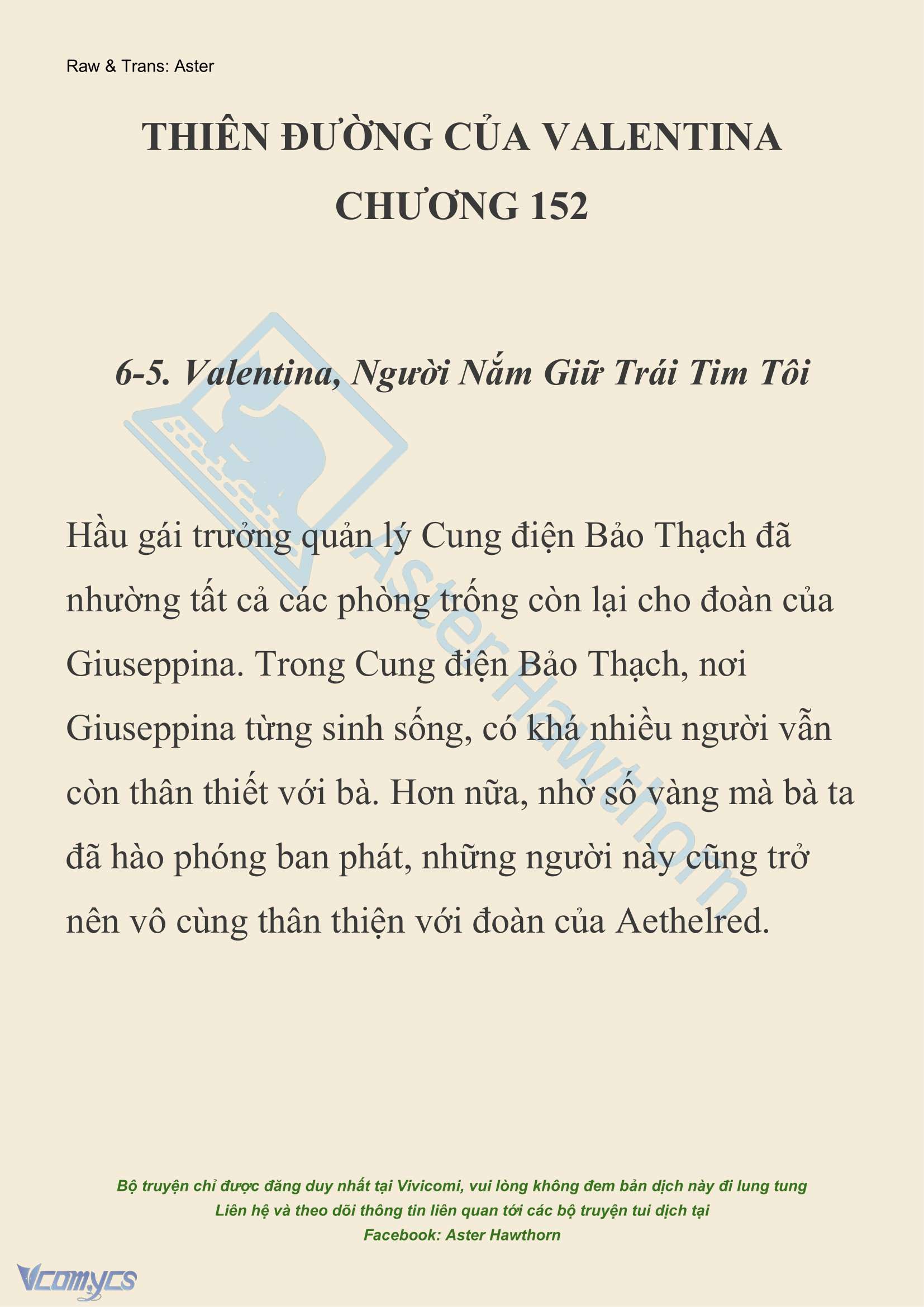 [NOVEL] Thiên Đường Của Valentina Chap 152 - Trang 2