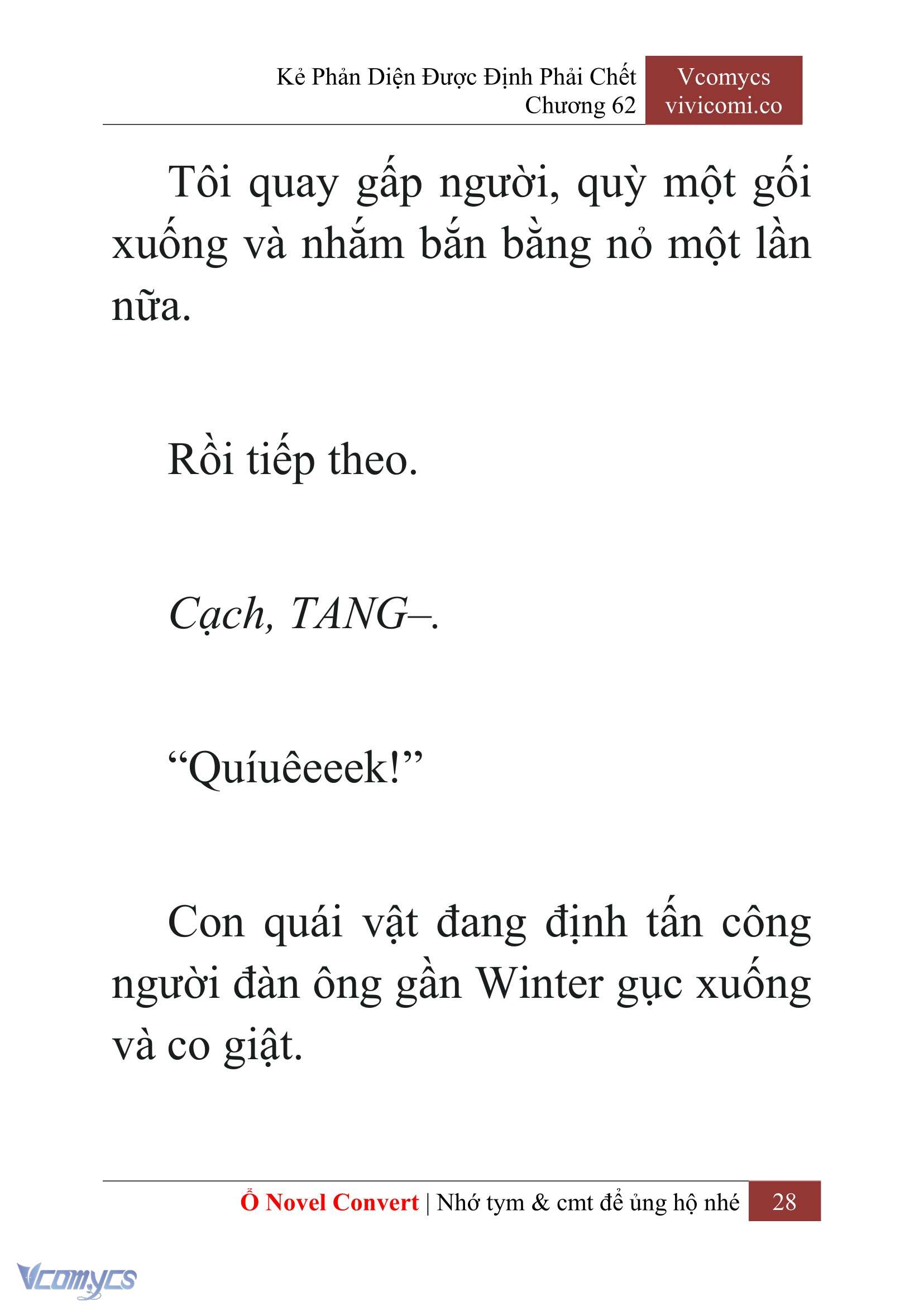 [Novel] Kẻ Phản Diện Được Định Phải Chết Chap 62 - Trang 2