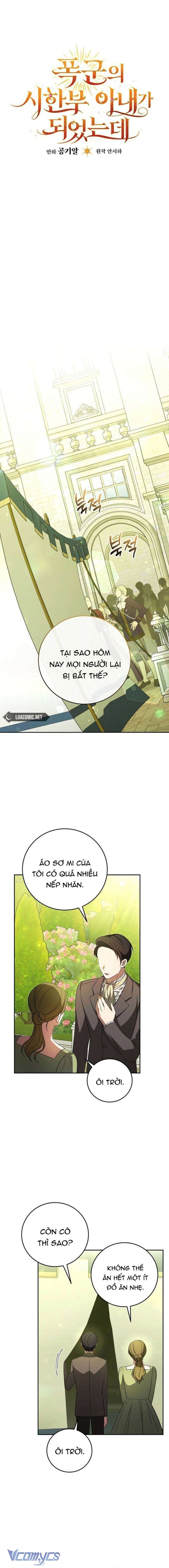 Tôi Trở Thành Người Vợ Đoản Mệnh Của Tên Bạo Chúa Chap 46 - Trang 3