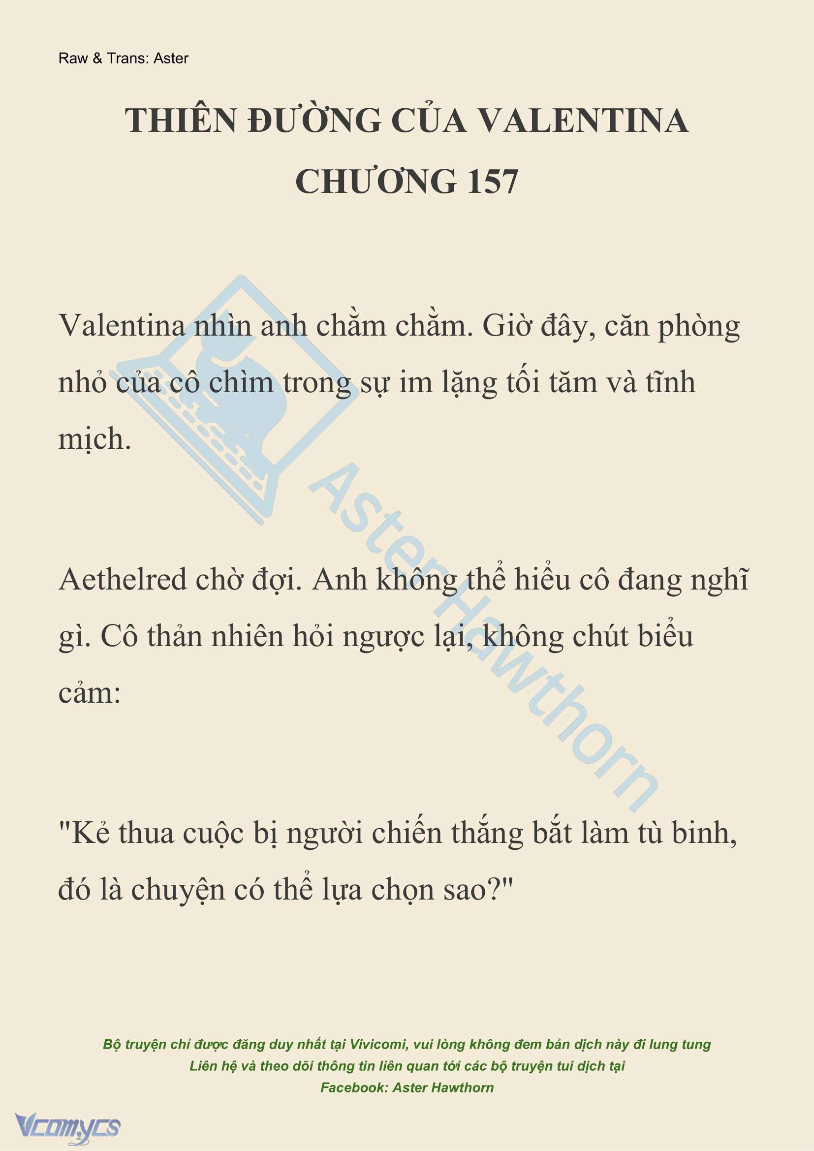 [NOVEL] Thiên Đường Của Valentina Chap 157 - Trang 2